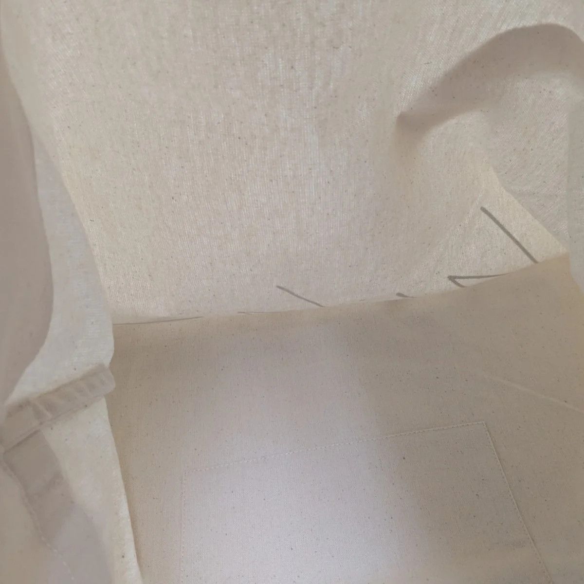 Yohji Yamamoto SIGNATURE LOGO CANVAS TOTE BAG