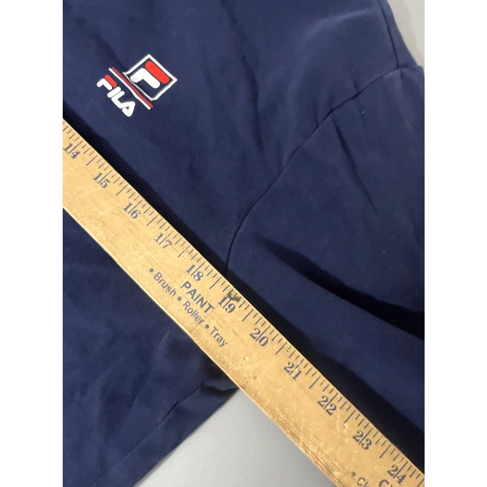 Fila VINTAGE FILA Sweatshirt Men Large L Long Sleeve Crew Neck Navy Blue Logo Casual Sports Pullover Size US L / EU 52-54 / 3 - 5 Thumbnail