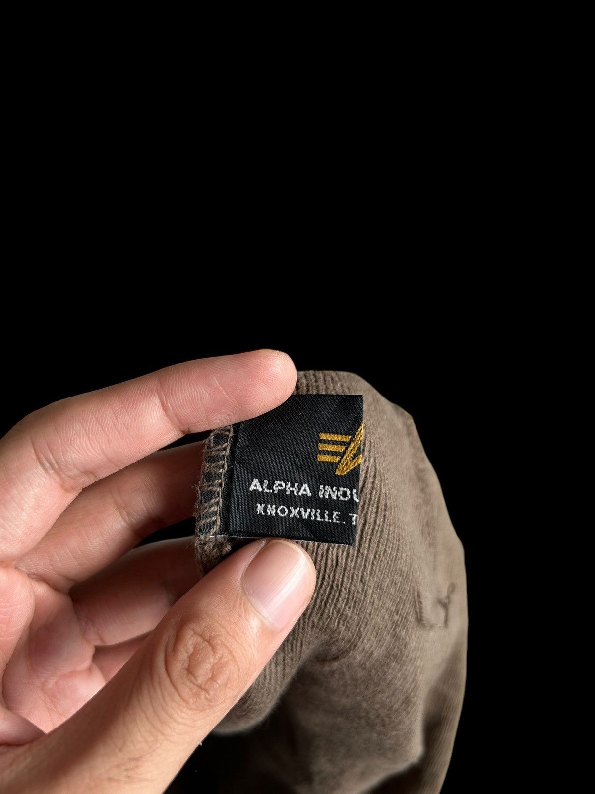 Japanese Brand × Kapital × Vintage Sunfaded Alpha Industrie inc Vintage Beanie Hats Rare ☠️☠️ Size ONE SIZE - 7 Thumbnail