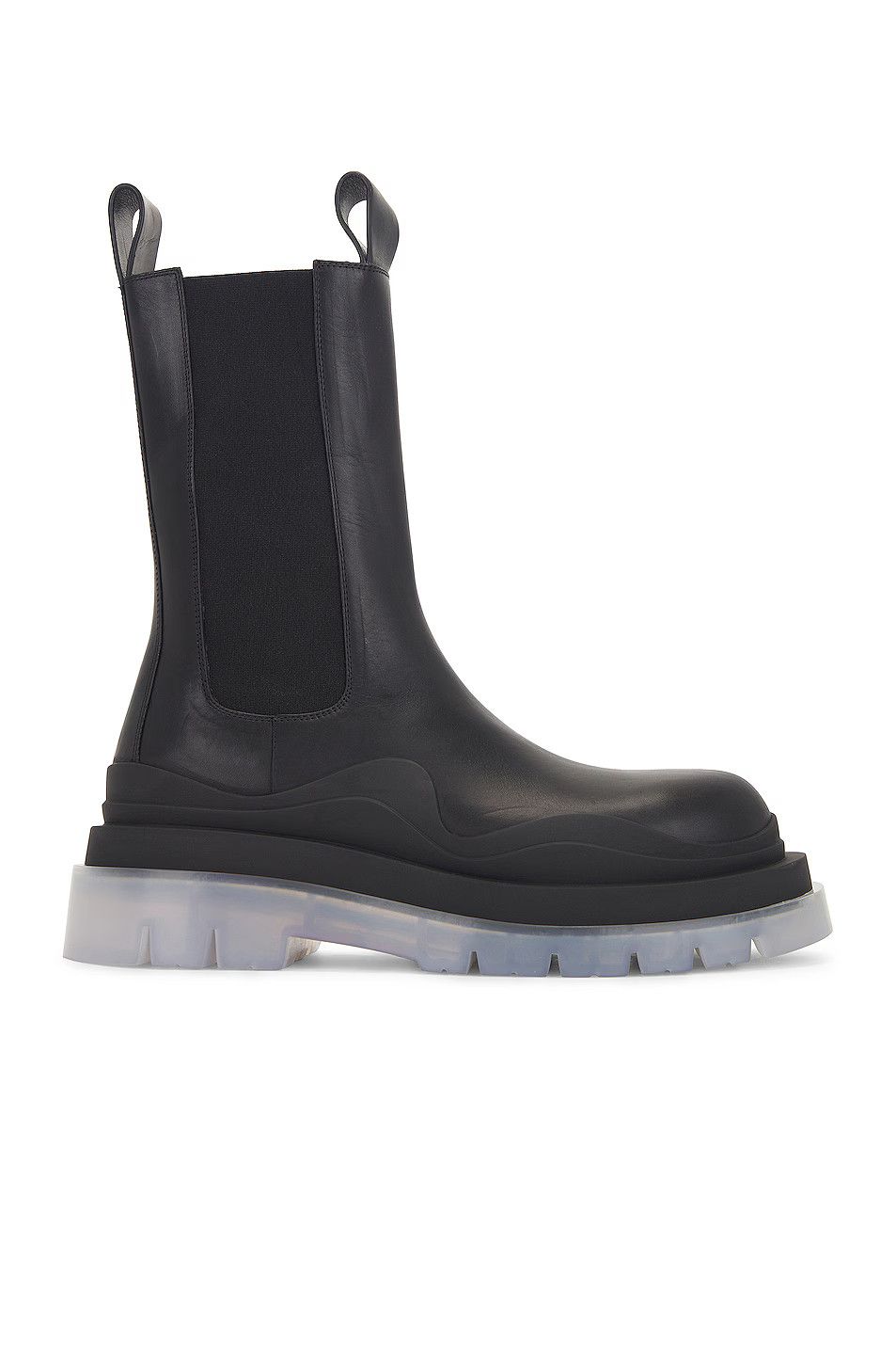 Bottega Veneta Black Tire Lug Boots Men US 11/ EU 44 - Gently Used Size US 11 / EU 44 - 7 Thumbnail