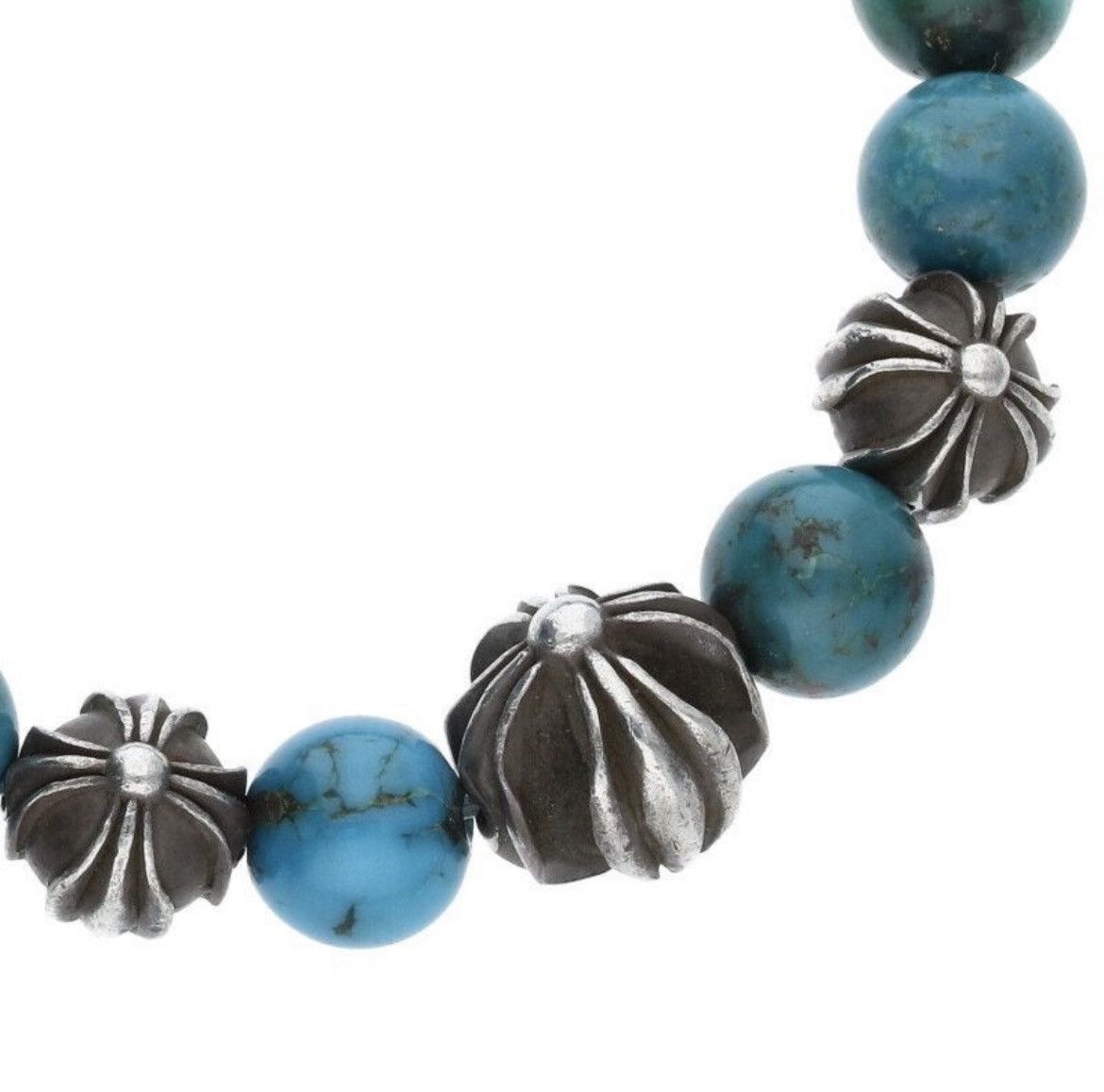 Chrome Hearts Chrome Hearts Turquoise Bead Bracelet Size ONE SIZE - 5 Thumbnail