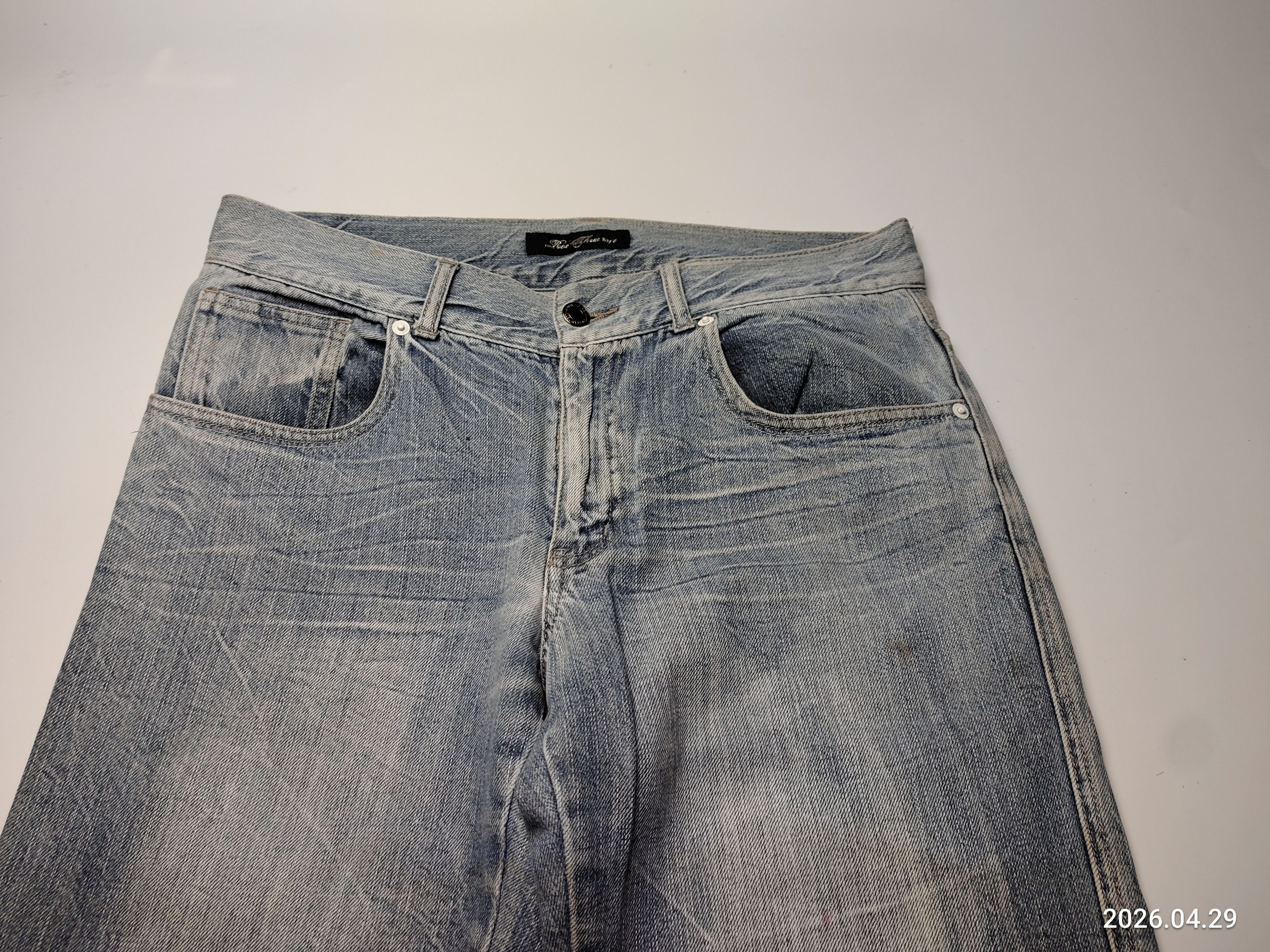 Japanese Brand Vintage Japanese Root Three denim pants Size US 30 / EU 46 - 3 Thumbnail