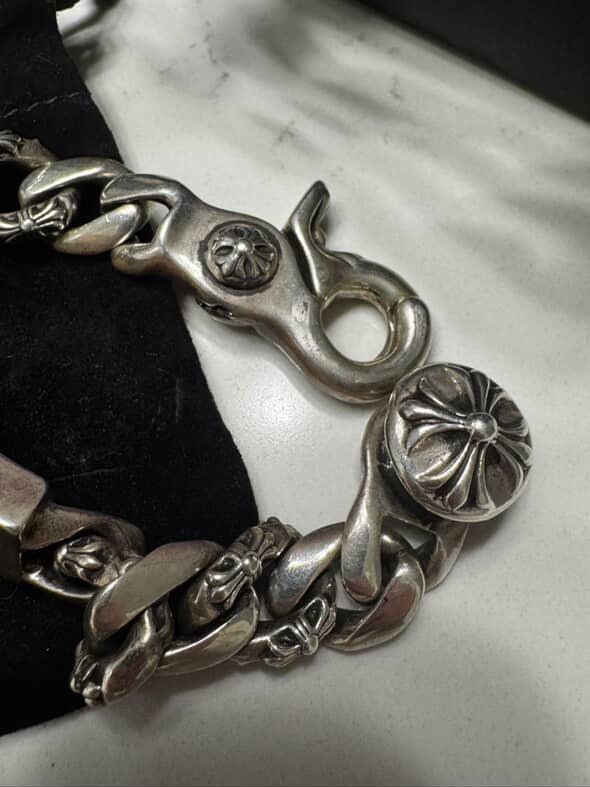 Chrome Hearts Chrome Hearts Floral ID Bracelet Size ONE SIZE - 9 Thumbnail