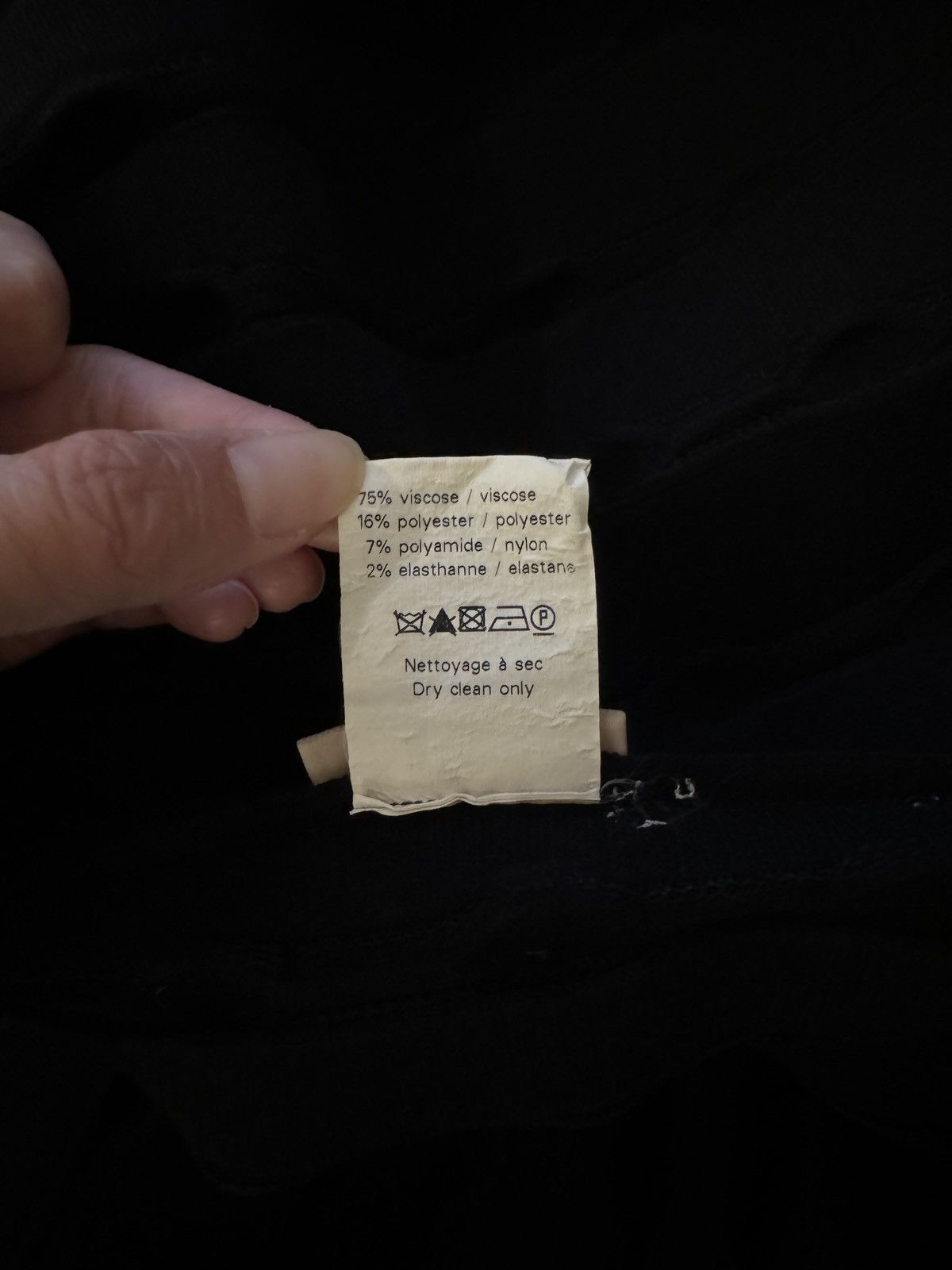 Alaia Alaïa Classic Black A-Line Dress Size S / US 4 / IT 40 - 10 Thumbnail