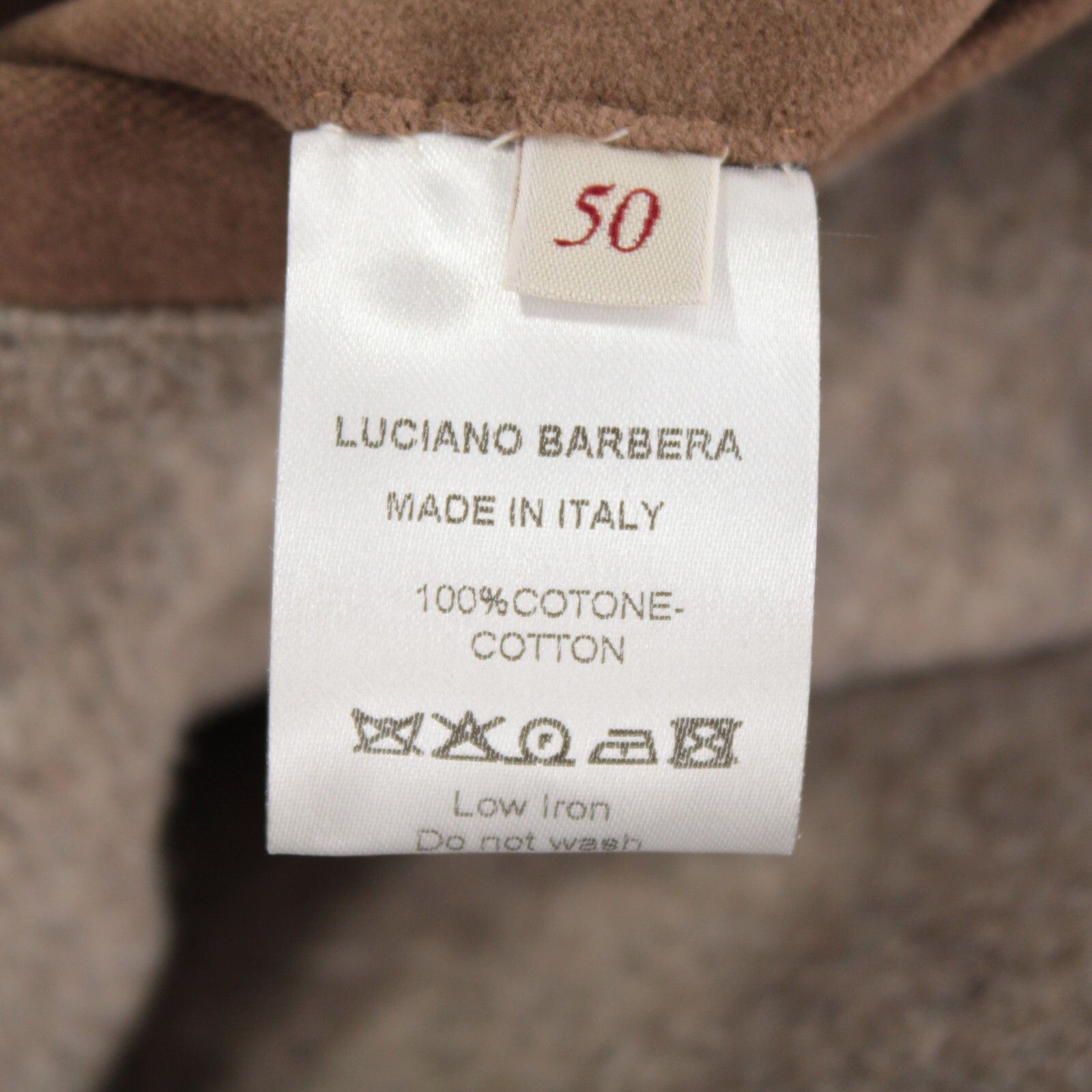 Luciano Barbera Luciano Barbera Vest Size M US In Brown Cotton Size US M / EU 48-50 / 2 - 8 Thumbnail