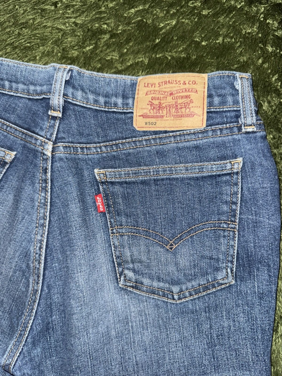 Levi's [W31] Levi’s Women’s 502 Made in Japan Washed Denim Pants Size US 31 - 10 Thumbnail
