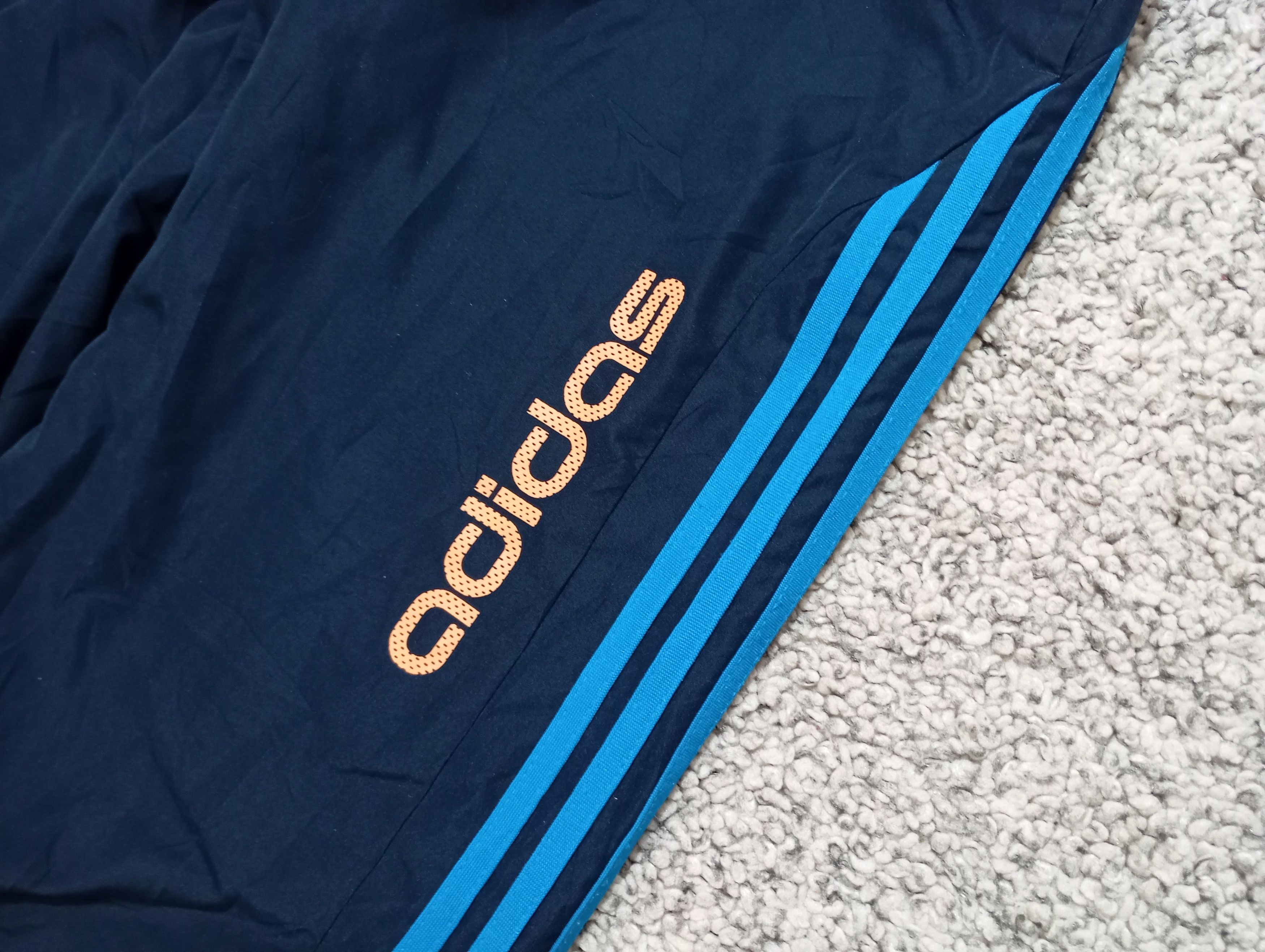 Adidas × Vintage Adidas Baggy Vintage Sweatpants Swoosh Pants Y2k Rap Rare Size US 34 / EU 50 - 7 Thumbnail