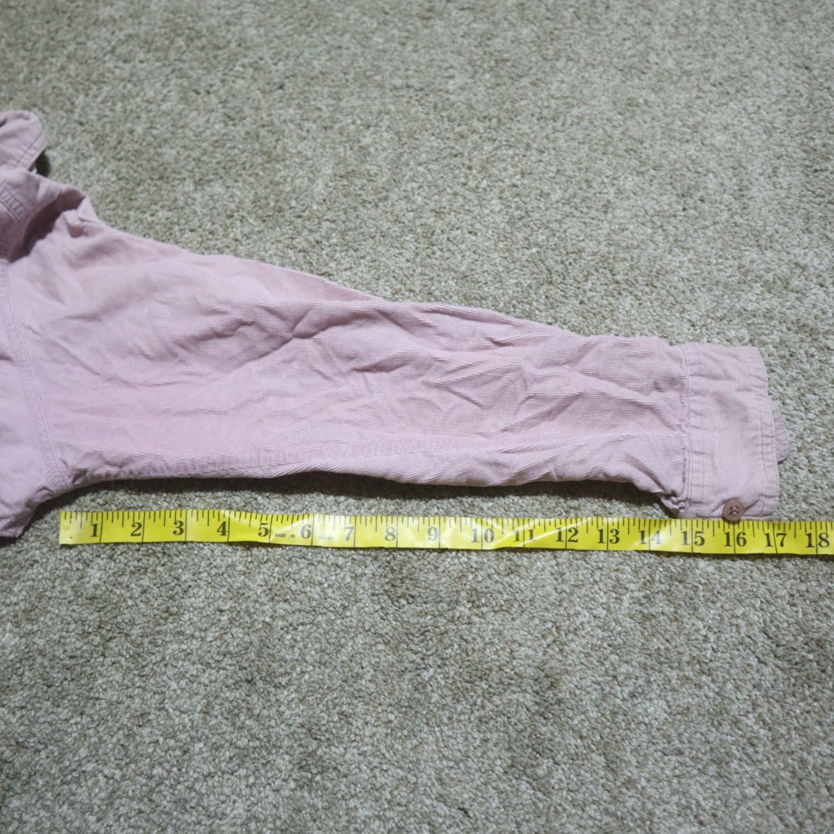 Vintage Lauren Brooke Shirt Women's L Large Light Pink Flowers Long Sleeve Button Up Women's Size L / US 10 / IT 46 - 7 Thumbnail