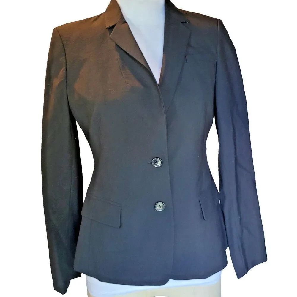 Banana Republic Banana Republic Navy Blue Blazer 6P Size M / US 6-8 / IT 42-44 - 1 Thumbnail