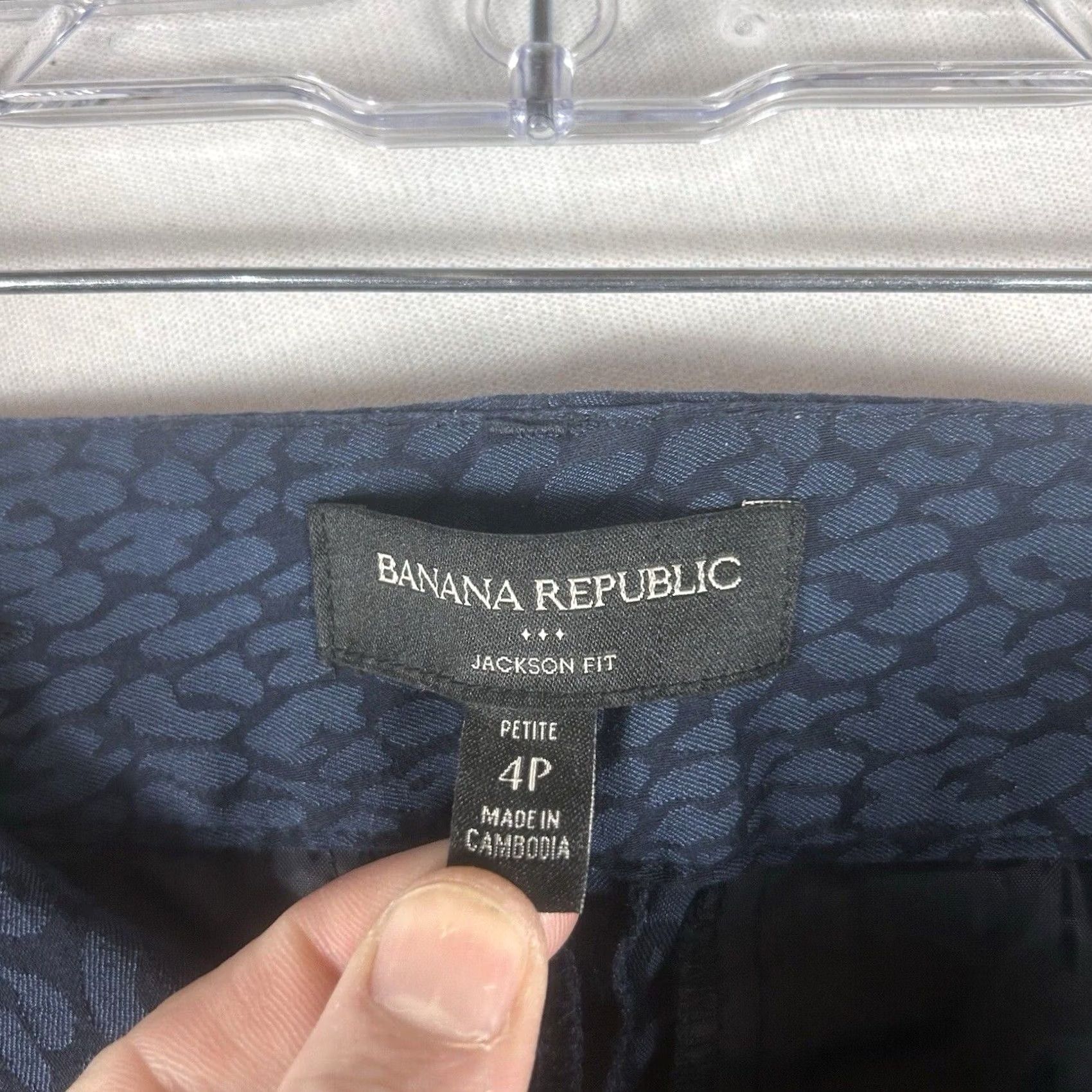 Banana Republic Banana Republic Jackson Pants Womens Petite 4P Mid Rise Straight Leg Dress Pants Boys? Size 27" / US 4 / IT 40 - 5 Thumbnail