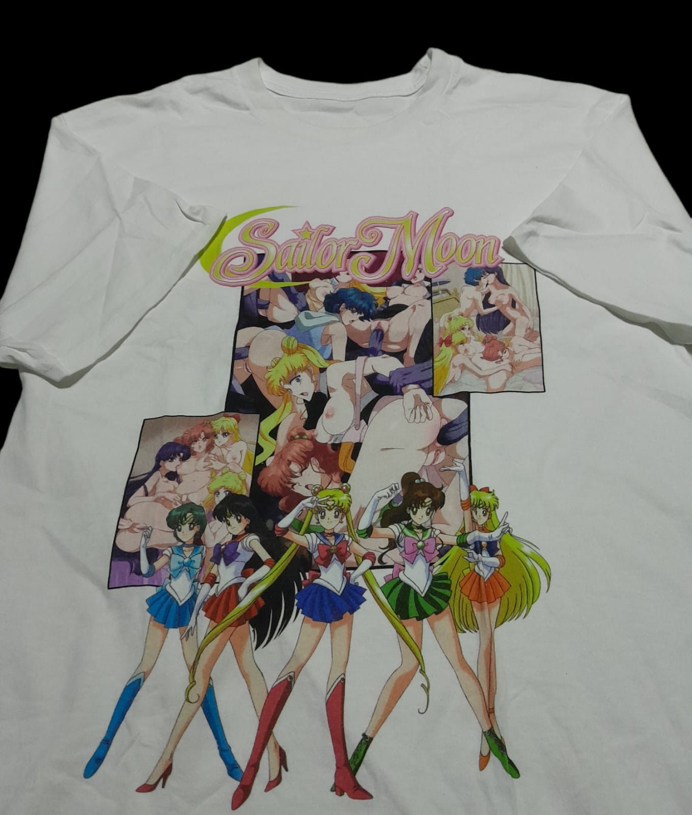 Vintage Sailor Moon Hentai Orgy Shirt