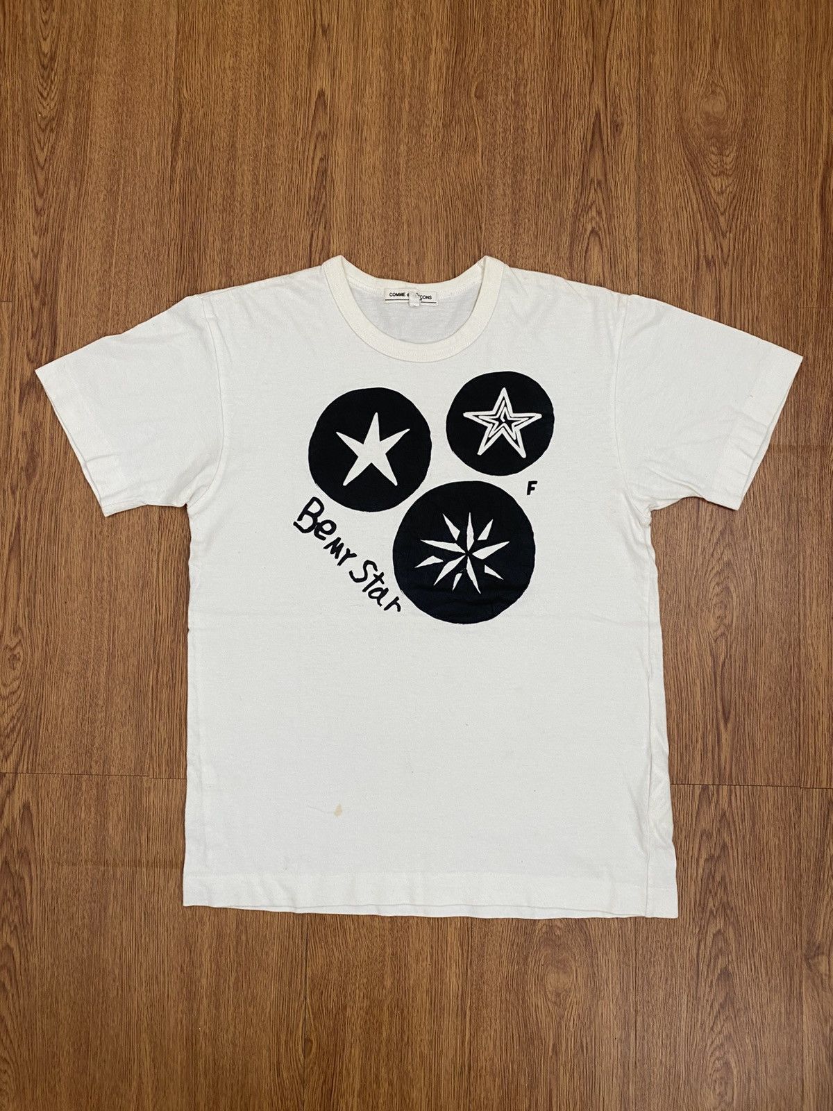 Comme des Garcons Comme des garcons Be my star t-shirt Size US S / EU 44-46 / 1 - 1 Thumbnail