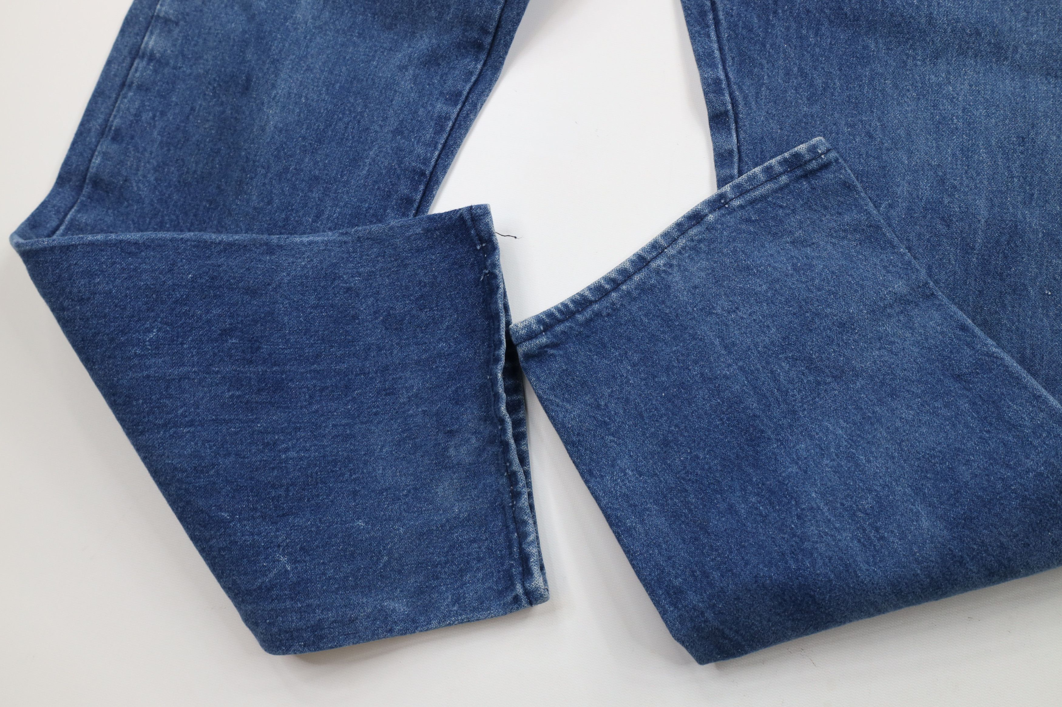 Vintage Vintage 70s Streetwear Straight Leg Denim Jeans Blue USA Size US 40 / EU 56 - 6 Thumbnail