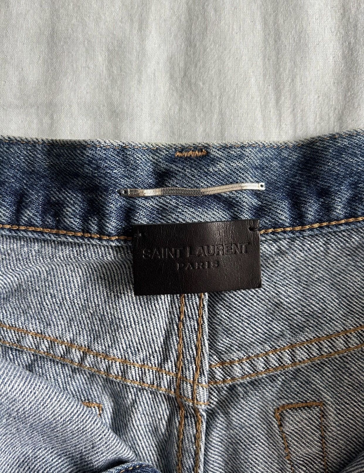 Saint Laurent Paris × Yves Saint Laurent Saint Laurent denim shorts2412-Nextarrow Size US 31 - 3 Thumbnail