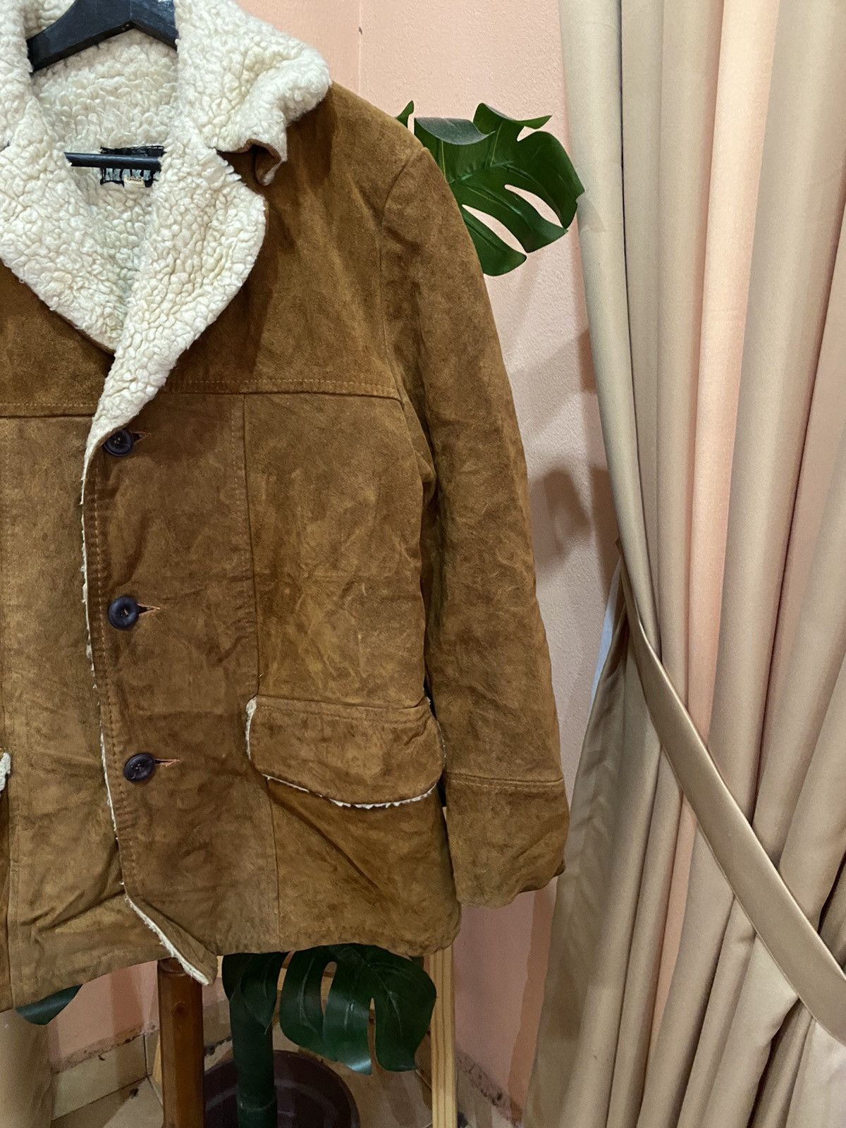 Other Vintage 1970s Mark IV Shearling-Lined Suede Jacket Size US S / EU 44-46 / 1 - 4 Thumbnail
