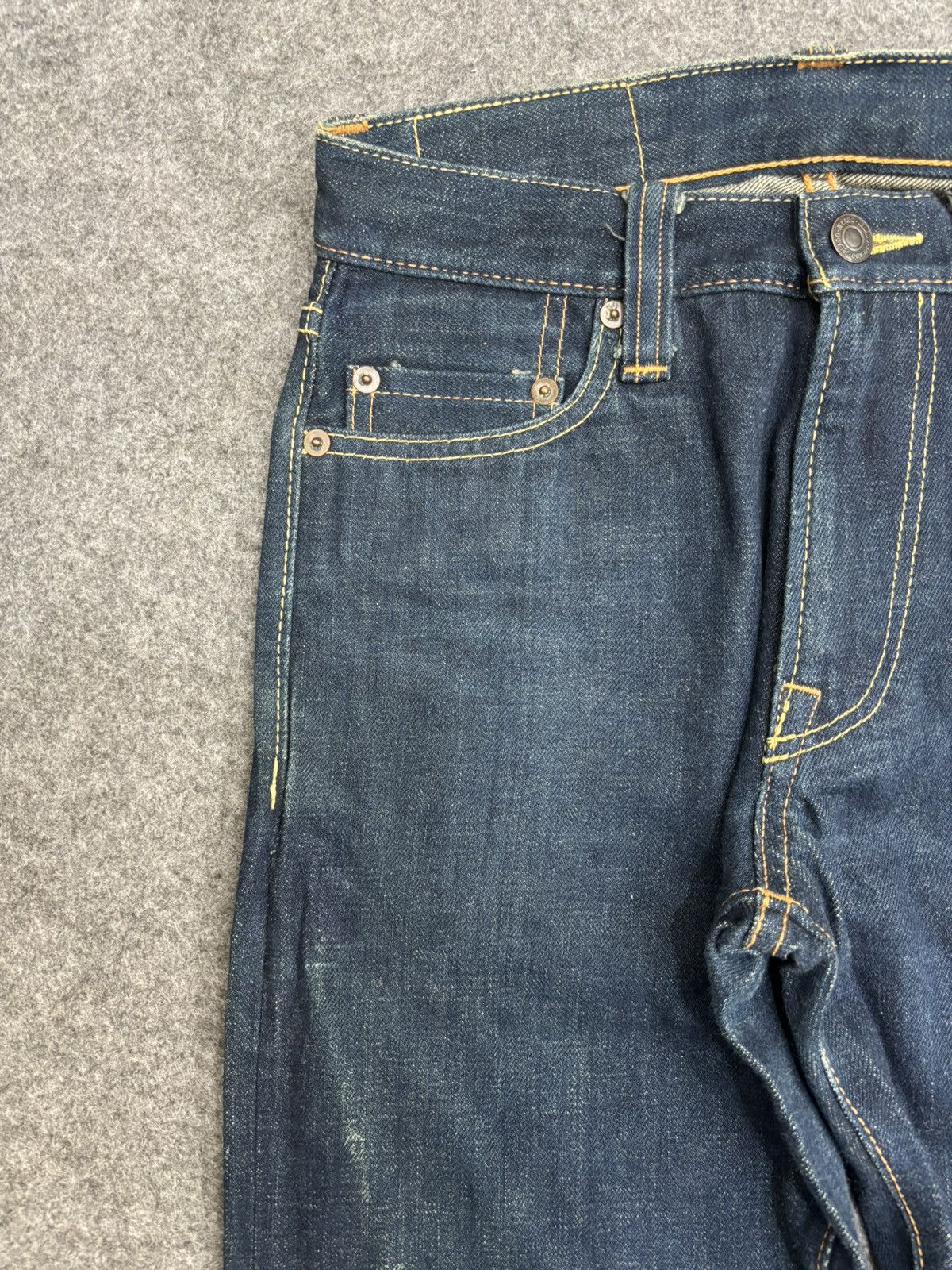 Jelado 💥Sturdy Flare💥Archival Jelado Japan Flare Biker Denim F603 Size US 27 - 6 Thumbnail