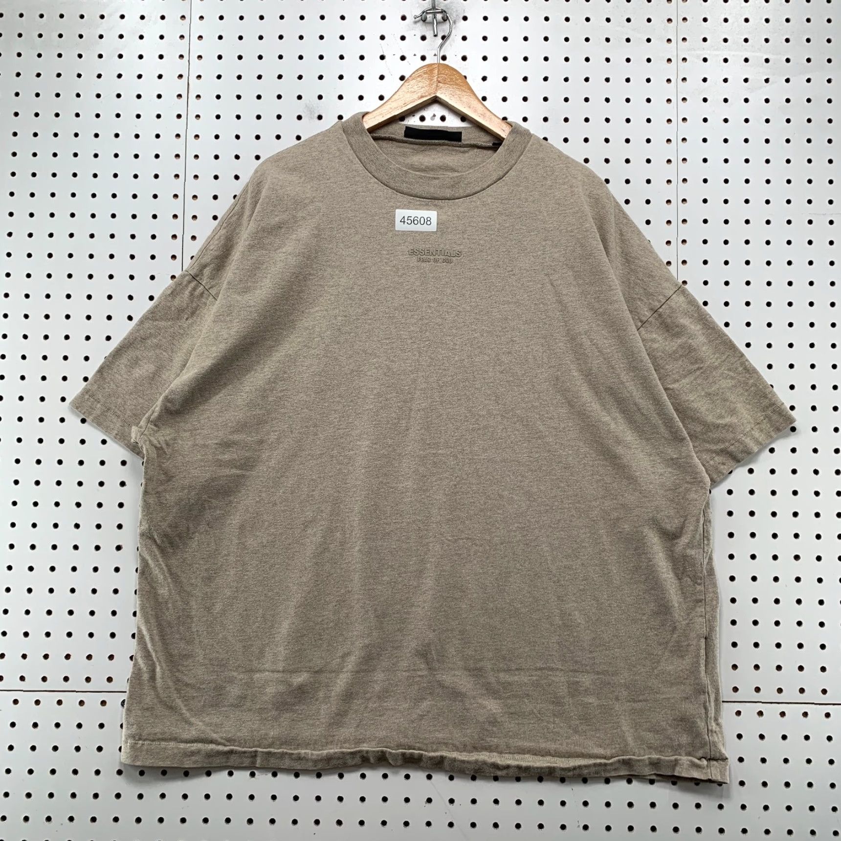 Fear of God Fear of God ESSENTIALS T Shirt Mens Large Brown Hip Hop Shirt Size US L / EU 52-54 / 3 - 2 Thumbnail