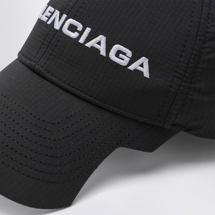 Balenciaga o1d2blof0226 Size: S / Logo Baseball Cap / Hat in Black Size ONE SIZE - 4 Thumbnail