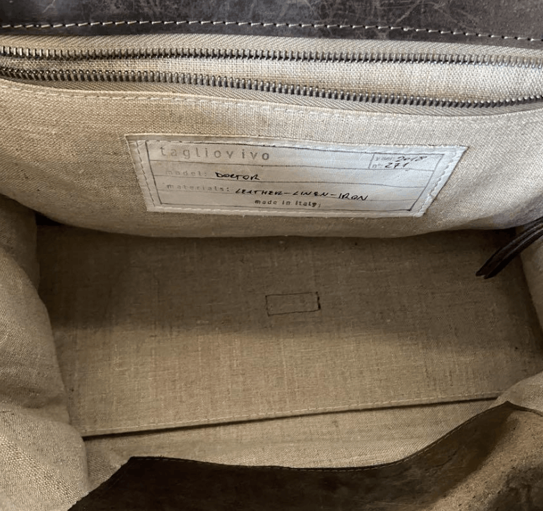 Tagliovivo RARE Tagliovivo Doctor Bag Size ONE SIZE - 7 Thumbnail