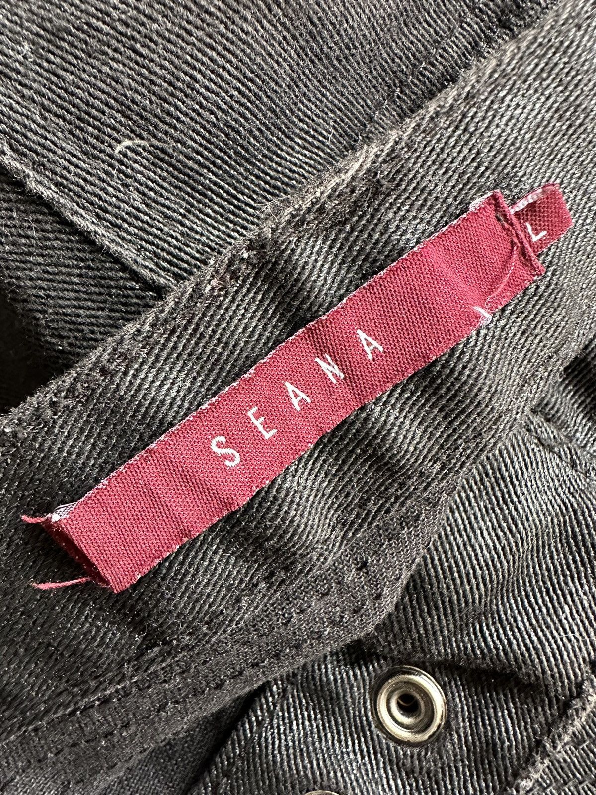 If Six Was Nine 00's SEANA waxed biker skinny pant Size US 31 - 11 Thumbnail