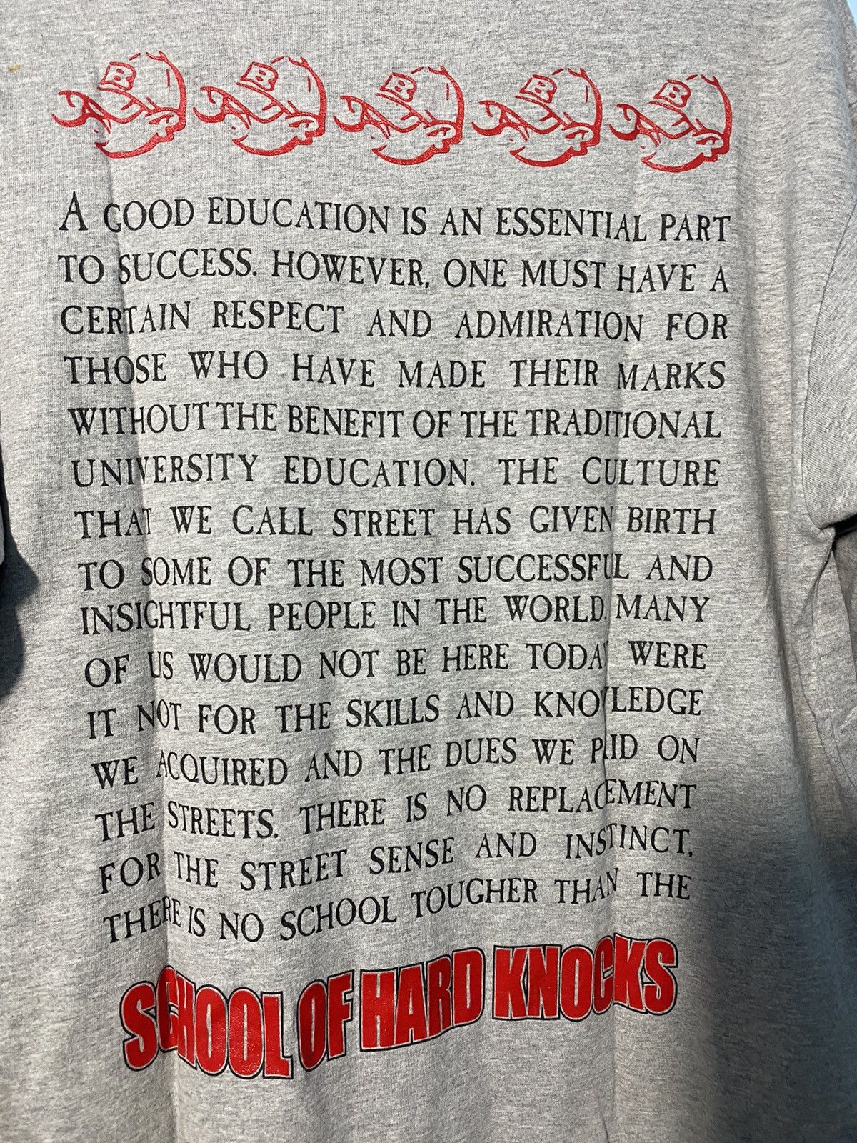 Rap Tees × Vintage School of hard knocks tshirt hip hop tee SOHK Size US L / EU 52-54 / 3 - 6 Thumbnail