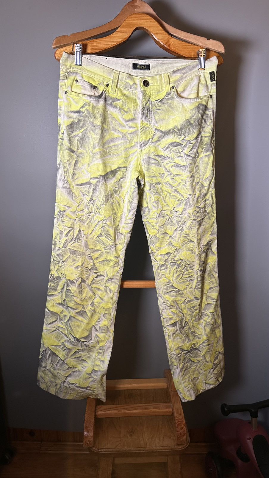 Versace Jeans Couture Versace Jean's Couture Multicolor jeans 🔥 Size US 33 - 2 Thumbnail