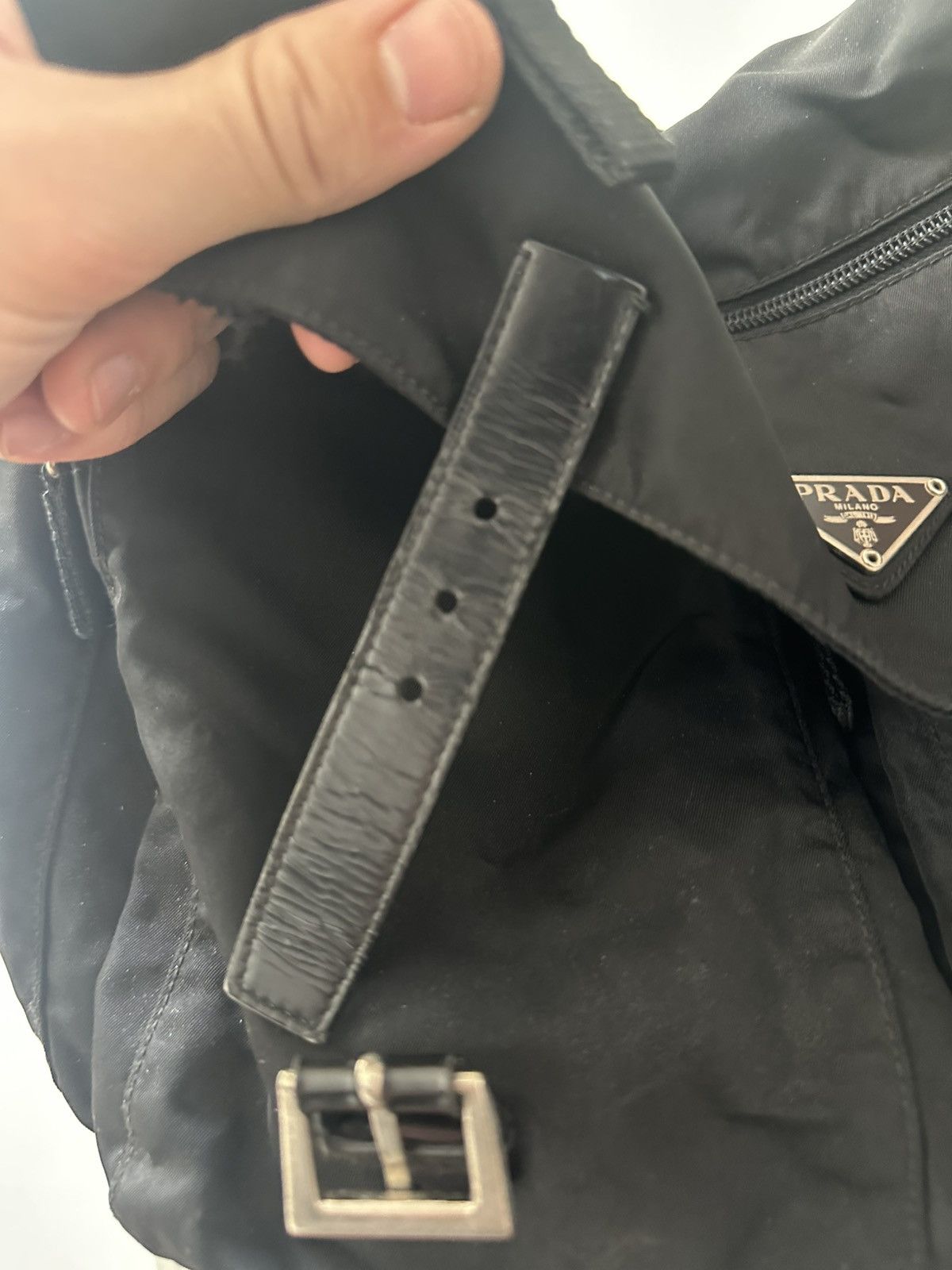 Prada Prada Tessuto Nylon Sling Bag Size ONE SIZE - 10 Thumbnail