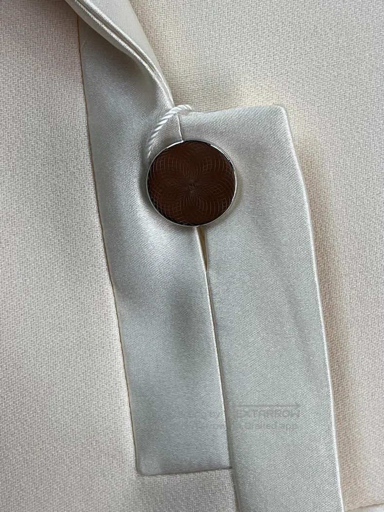 Hermes Hermes Long woolen coat suit Size XXS / US 00 / IT 34 - 3 Thumbnail