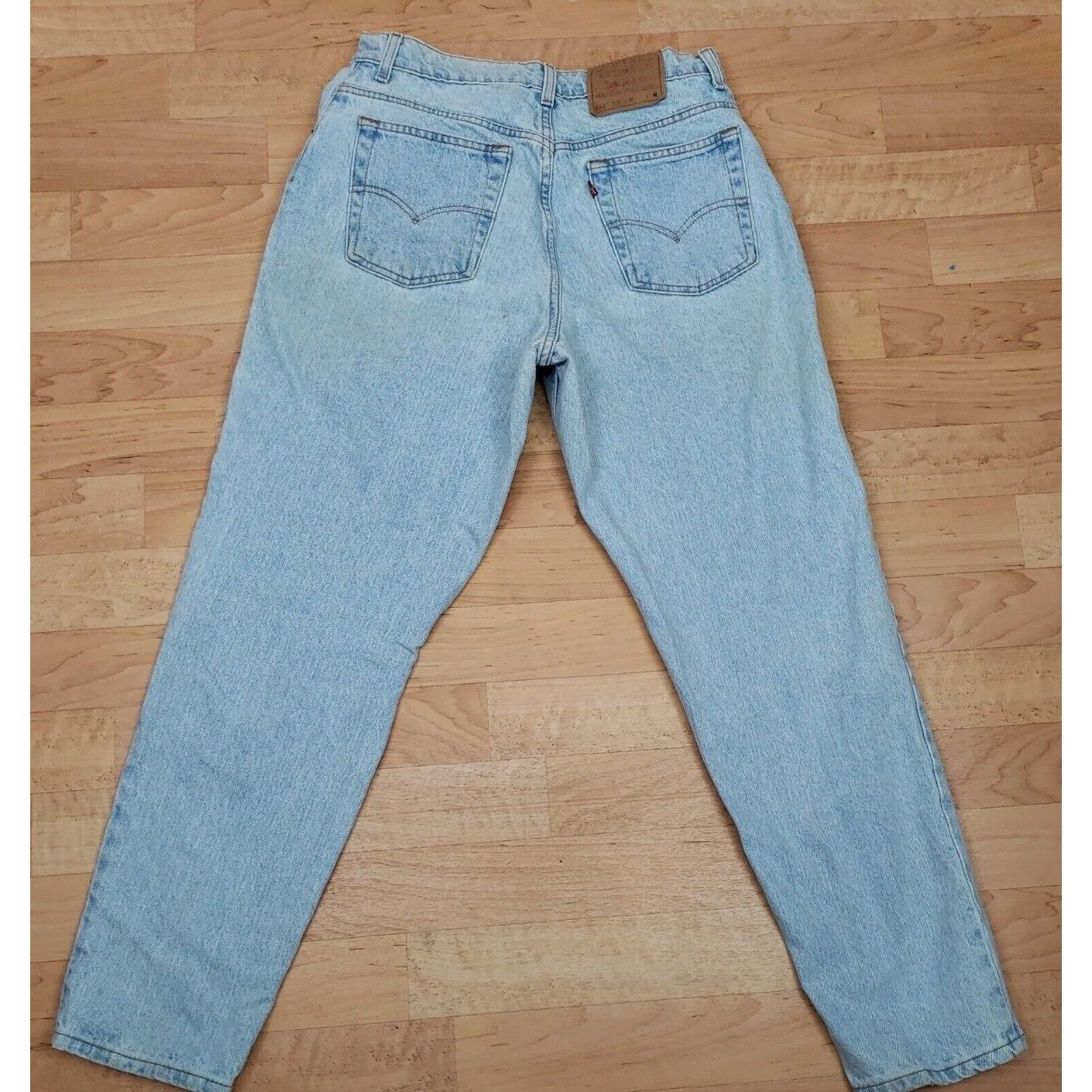 Levi's Levis 551 Jeans Womens 14 M High Waist Baggy Taper Leg Pants Size 36" / US 14 / IT 50 - 9 Thumbnail