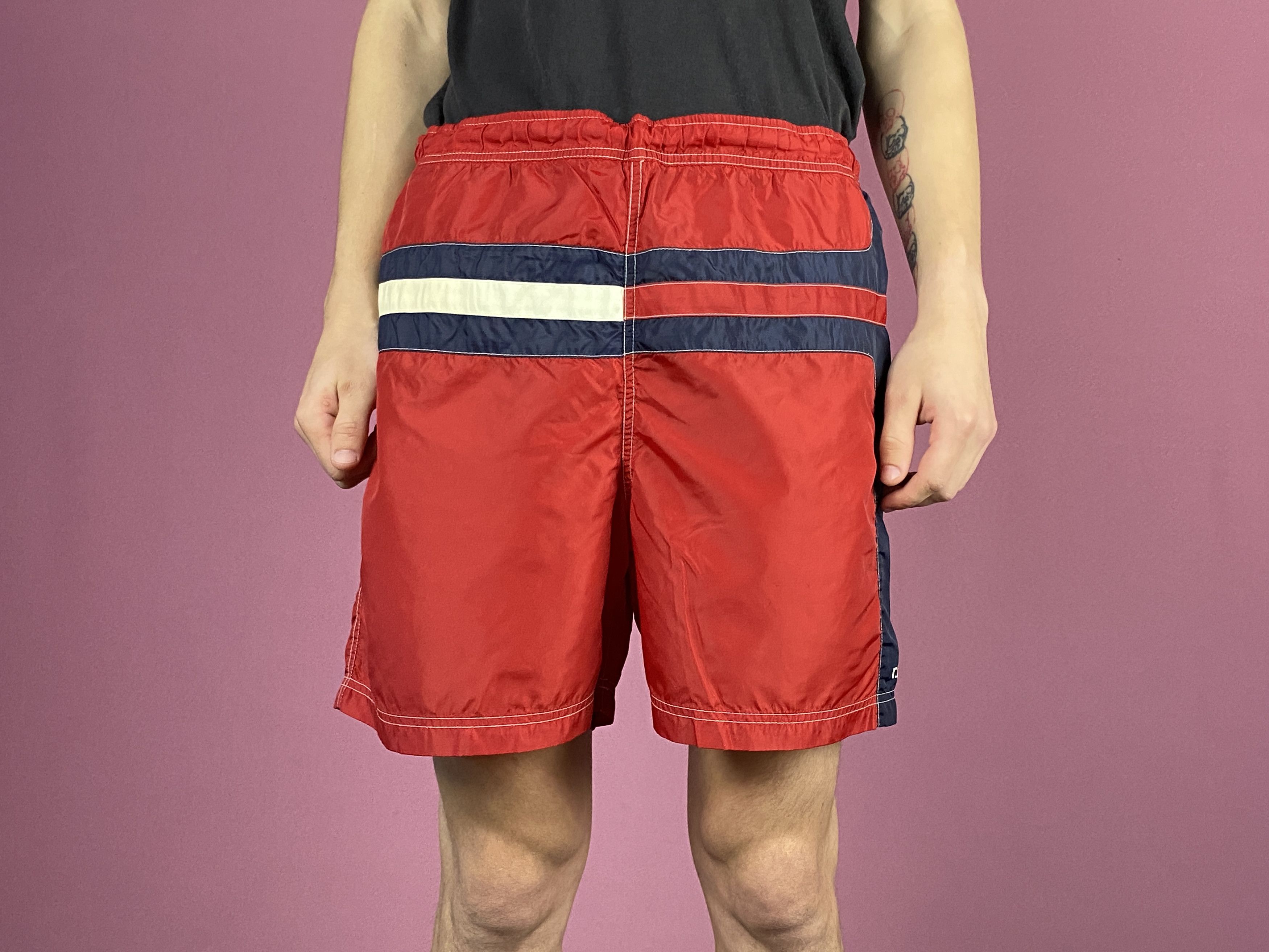 Tommy Hilfiger × Tommy Jeans Tommy Hilfiger Vintage Men's Swim Shorts - M Size US 32 / EU 48 - 1 Thumbnail