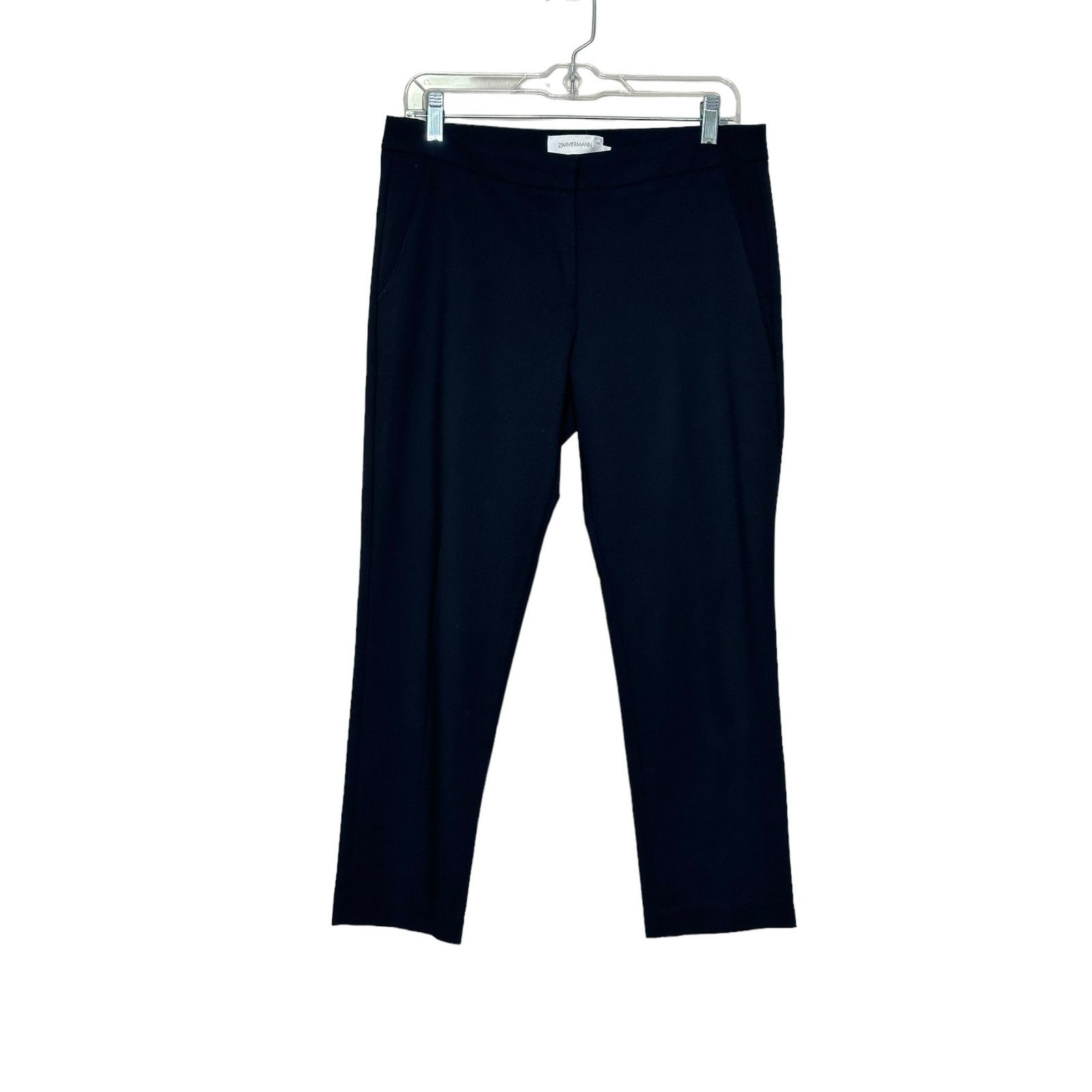 Zimmermann Zimmerman black dress cropped pants size 1 -US 6 Size 28" / US 6 / IT 42 - 13 Thumbnail