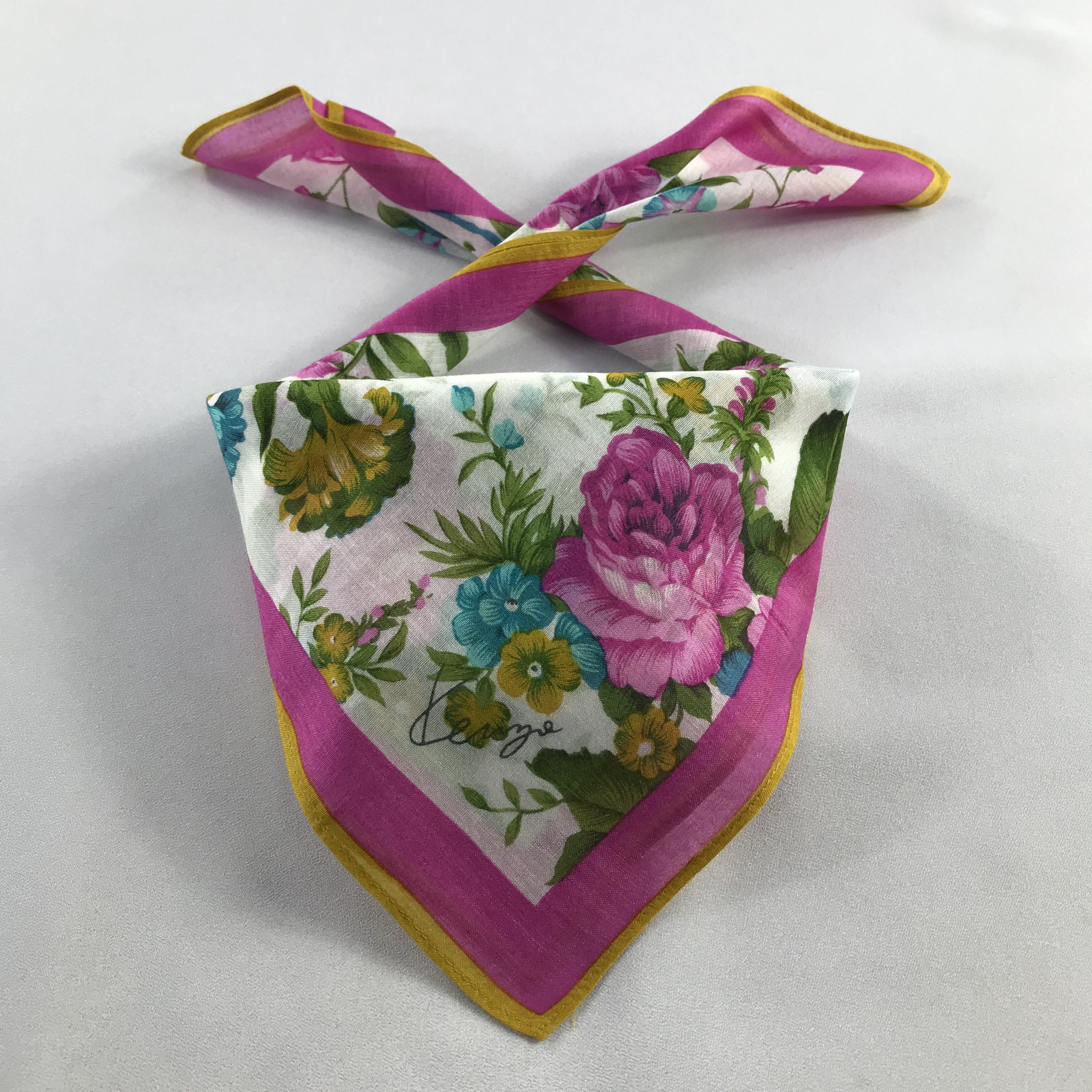 Kenzo Kenzo Handkerchief / Bandana / Neckerchief C789 Size ONE SIZE - 1 Thumbnail