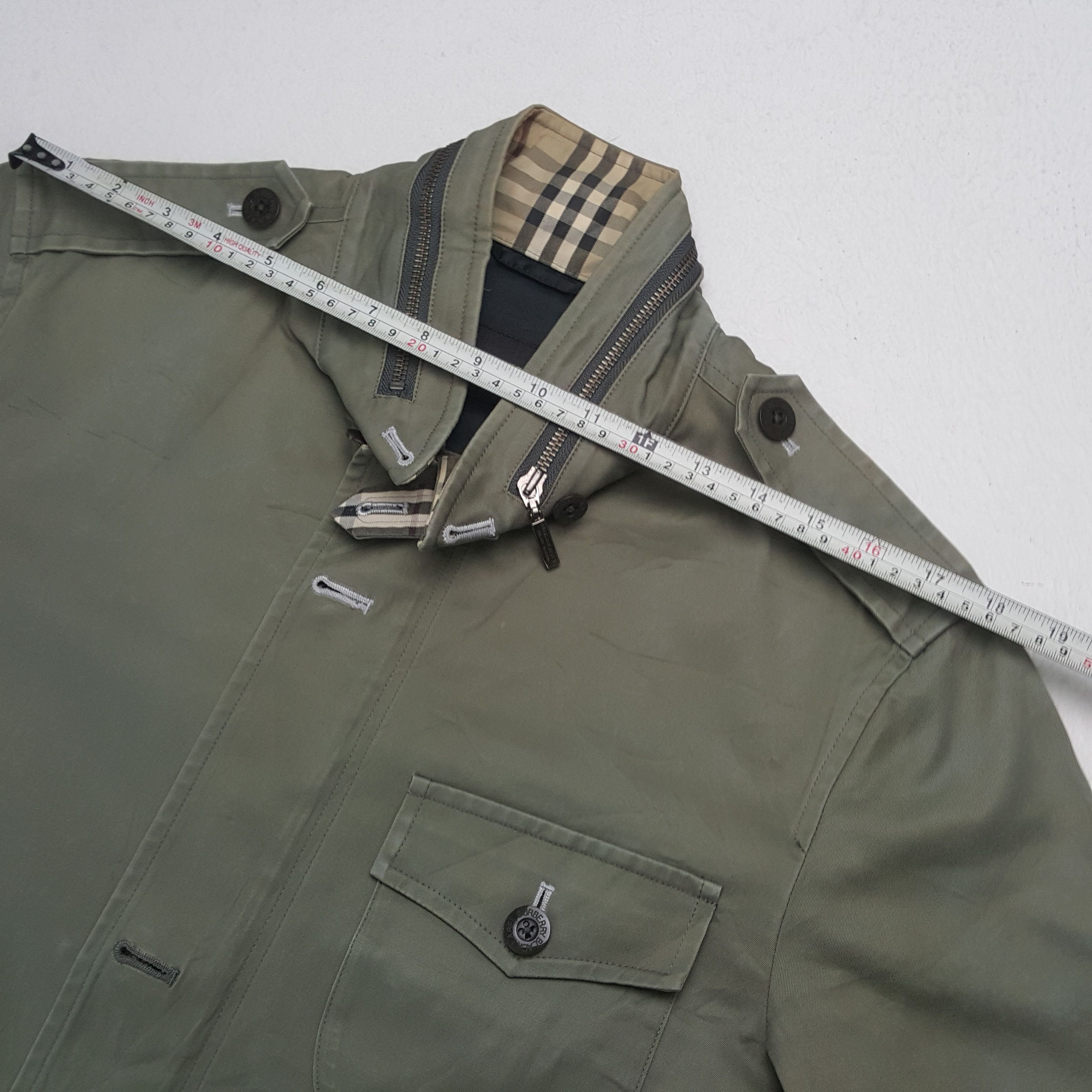 Black Label × Burberry × Vintage Vintage BURBERRY LONDON Fashion Brand Jacket C287N18 Size US S / EU 44-46 / 1 - 6 Thumbnail