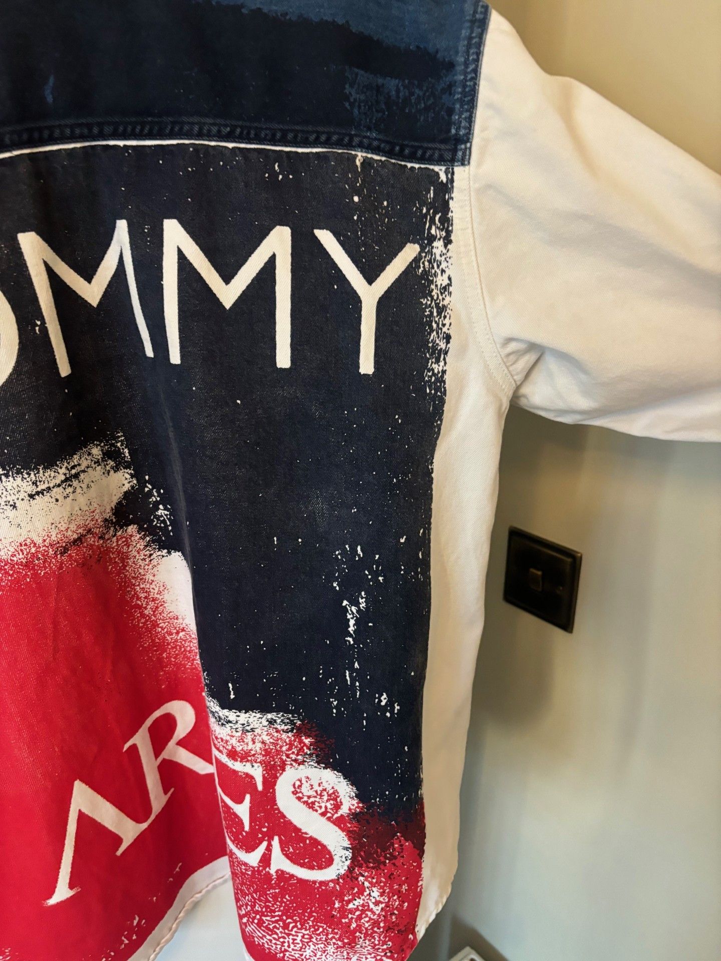 Aries × Tommy Hilfiger Tommy x Aries Graphic Denim Jacket Size US L / EU 52-54 / 3 - 9 Thumbnail