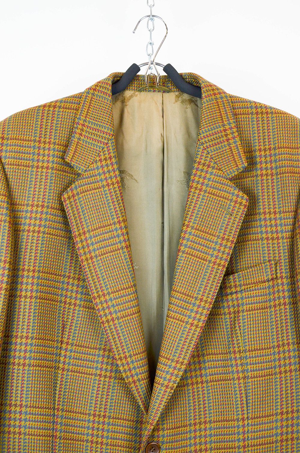 Burberry Burberrys Checked Wool Blazer – Made in Germany – Size L Size 52R - 7 Thumbnail