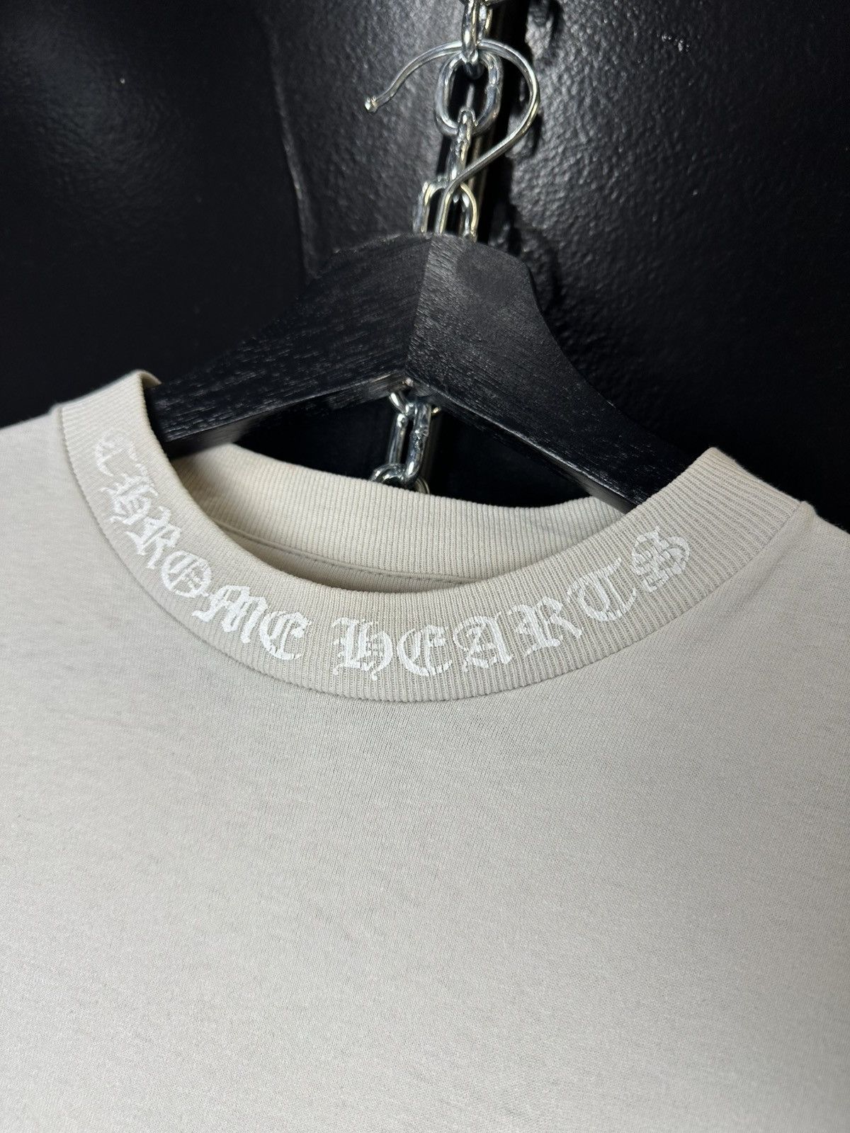 Chrome Hearts Vintage Chrome Hearts Back Scroll Pocket Tee Size US S / EU 44-46 / 1 - 5 Thumbnail