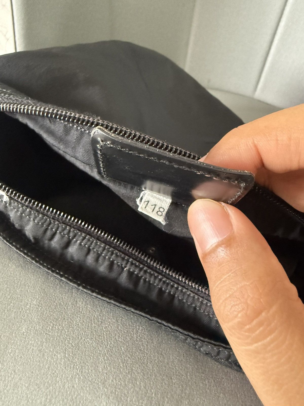 Prada Vintage Prada Medium Black Crossbody Sling Bag Size ONE SIZE - 10 Thumbnail