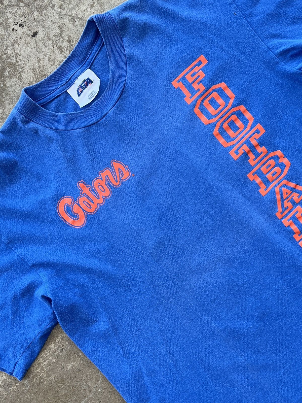 NCAA × Vintage Vintage Y2K Florida Gators Football Tee Large Size US L / EU 52-54 / 3 - 4 Thumbnail