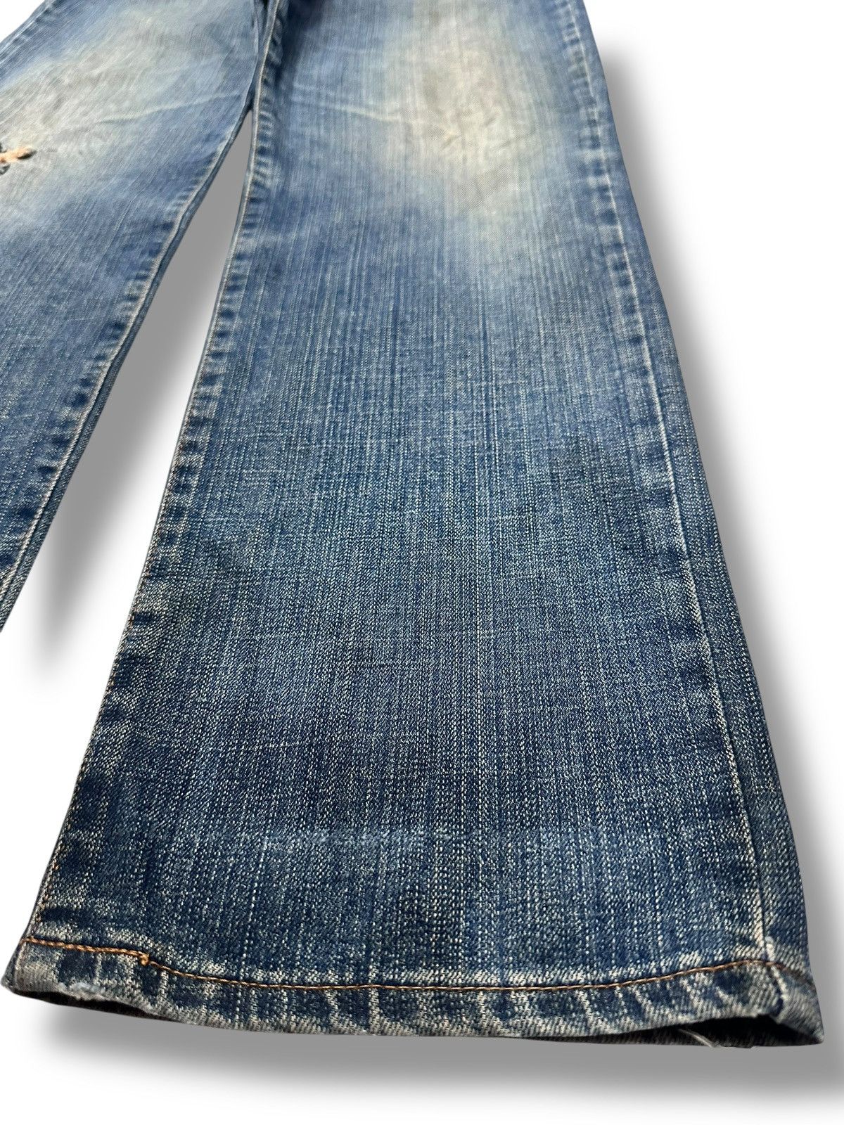 Edwin Vintage EDWIN Distressed Japan Denim With Faded Wash Size US 32 / EU 48 - 16 Thumbnail