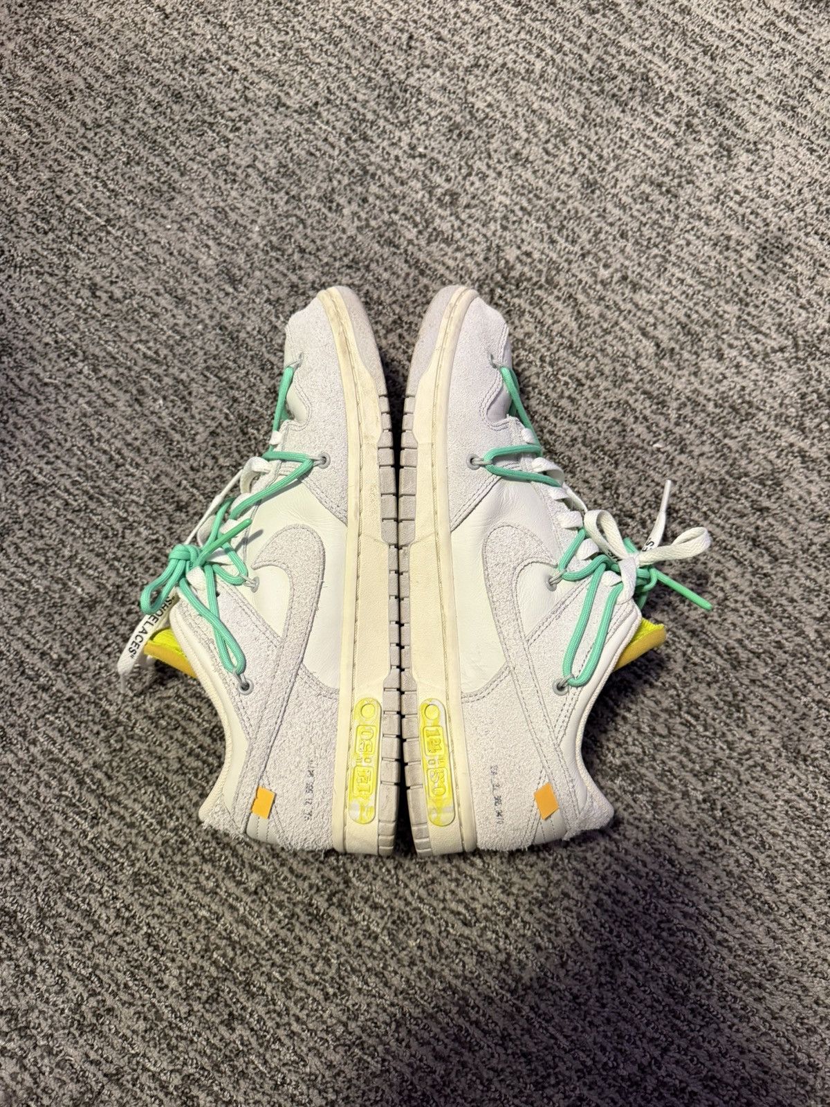 Nike × Off-White Nike Dunk Low X Off-White Lot 14 Size US 11 / EU 44 - 4 Thumbnail