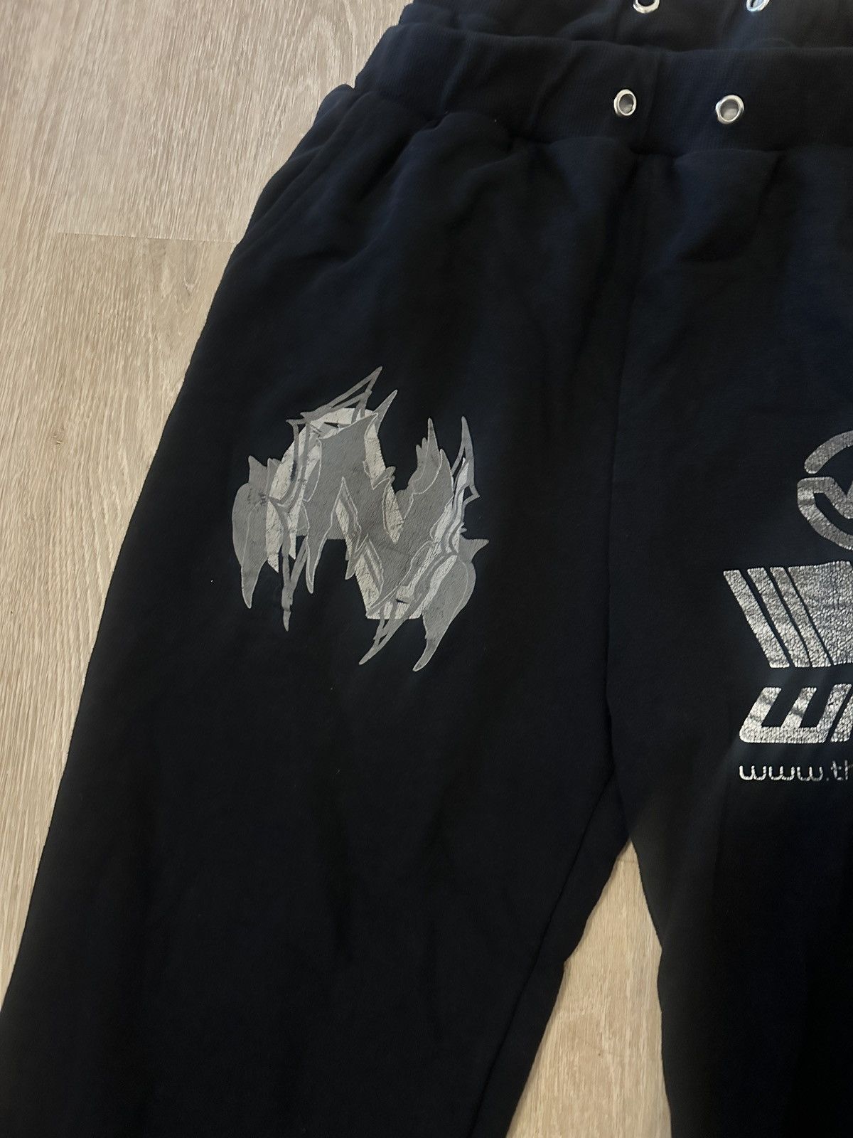 Other Nightclub x WRST Double Waisted Flared Sweatpants Size US 34 / EU 50 - 3 Thumbnail
