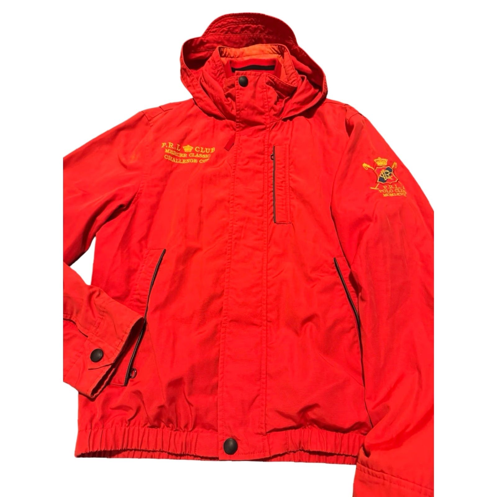 Polo Ralph Lauren VINTAGE Polo Ralph Lauren Club Mercer Challenge Cup mens Red Jacket Small Size US S / EU 44-46 / 1 - 2 Thumbnail