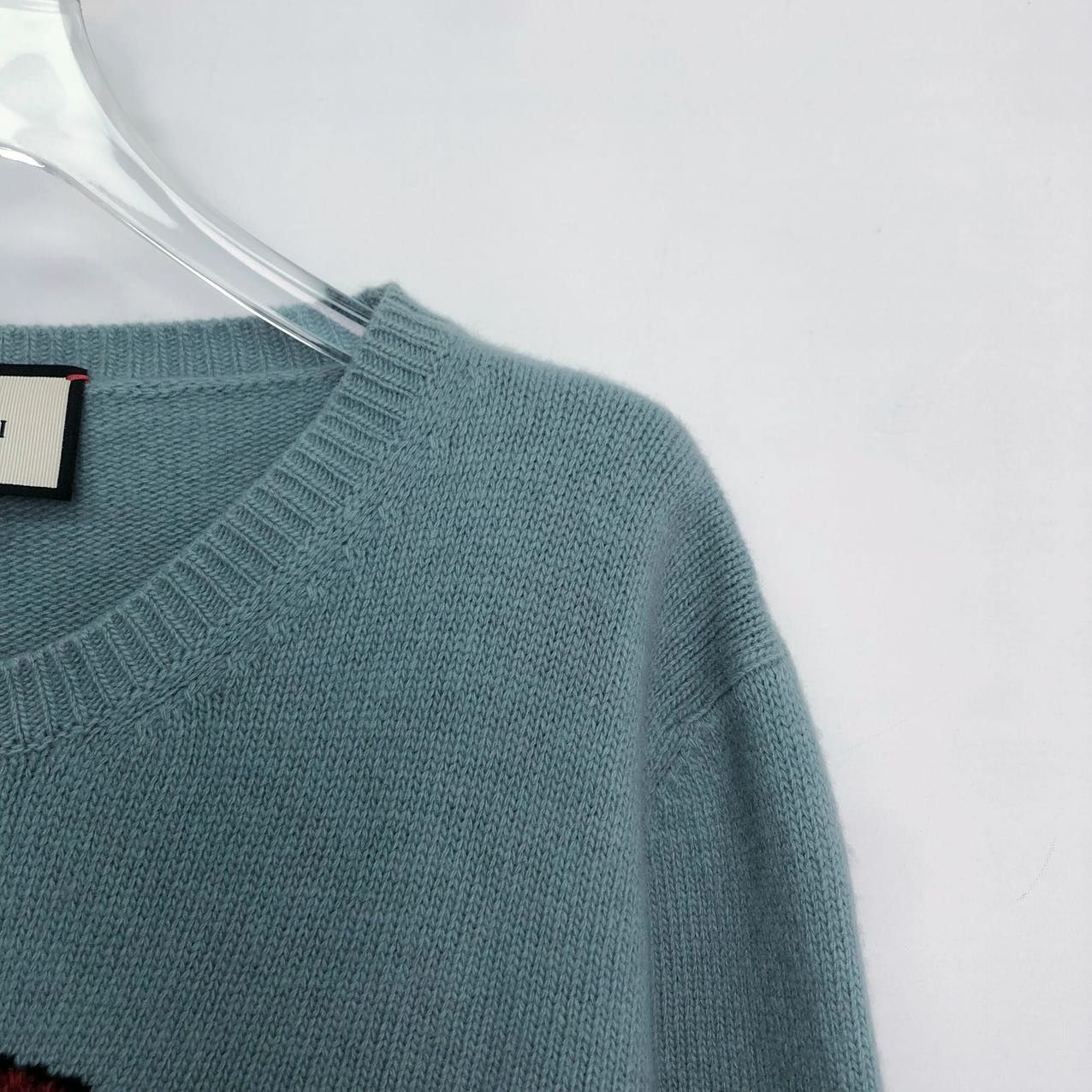 Gucci Gucci Snake Embroidered Knit Sweater K26WX Size L / US 10 / IT 46 - 3 Thumbnail
