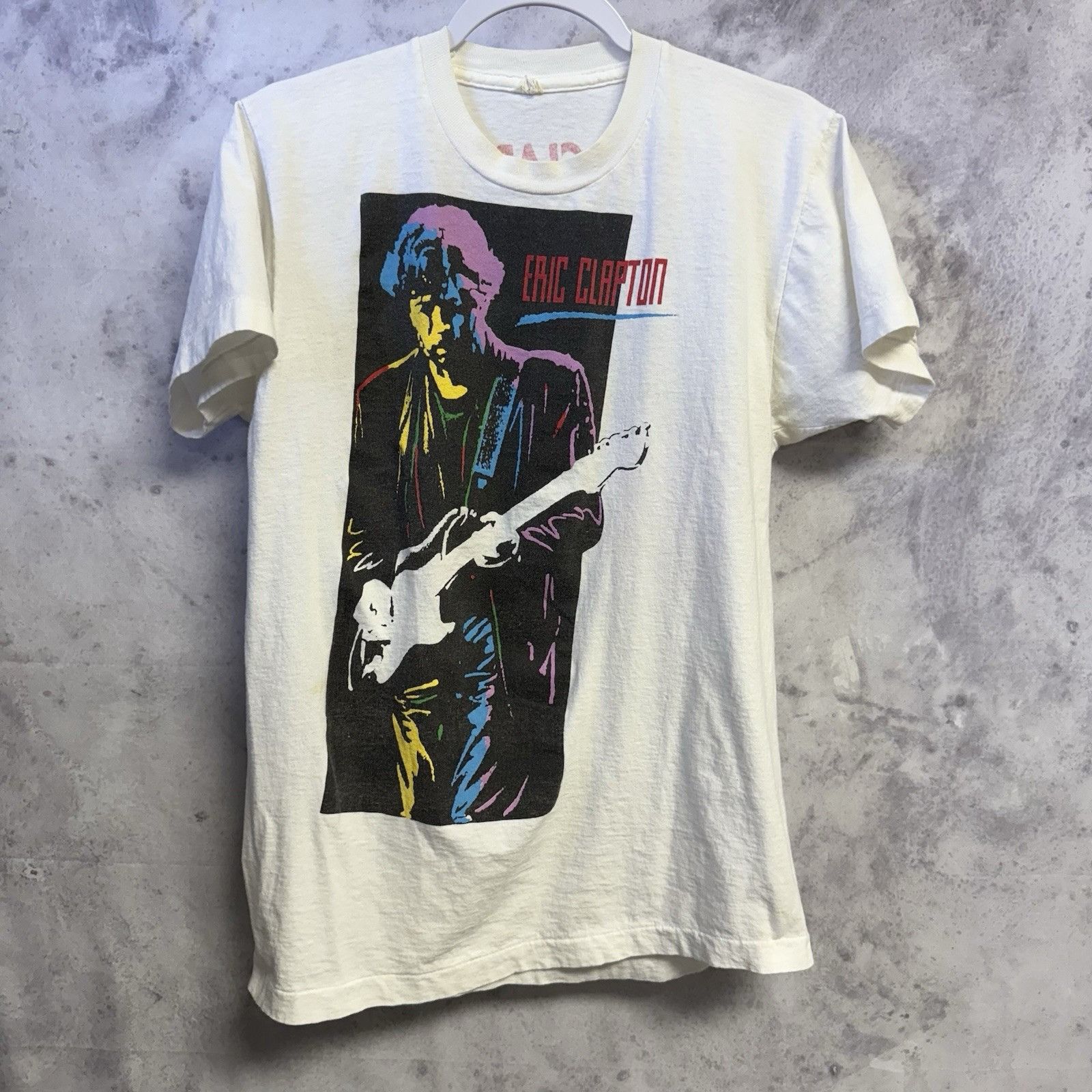 Band Tees × Vintage 91' Vintage George Harrison & Eric Clapton