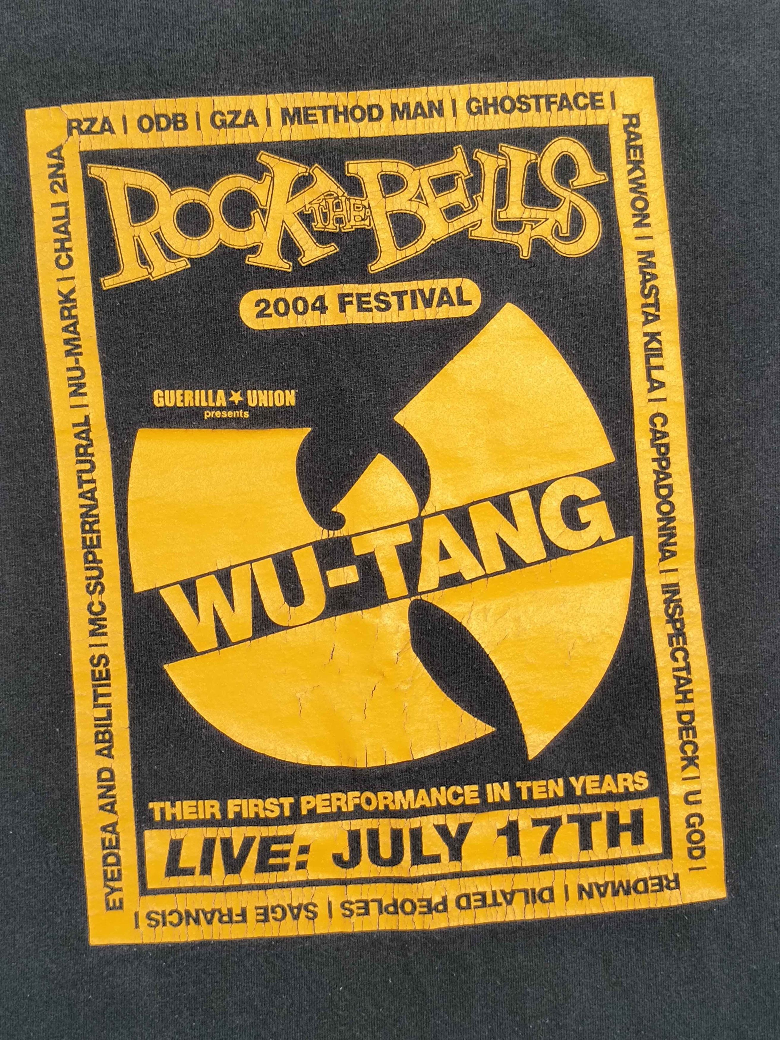 GUERRILLAZINE　A/W 2004-05 Vintage Y2K guerilla union Wu-Tang rock the bells 2004 tee