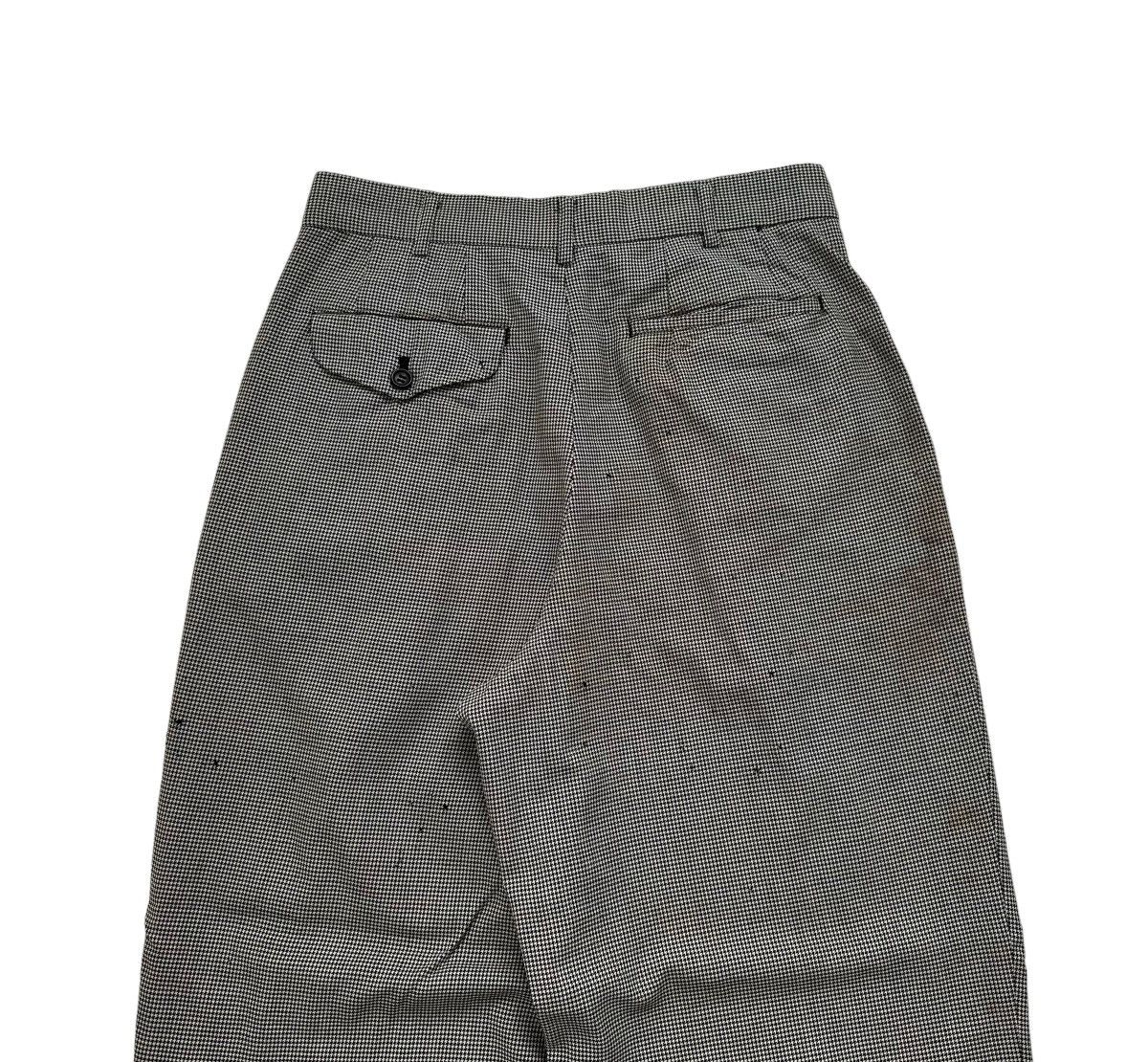 Comme des Garcons Comme des Garçons Homme Plus AW1991 Houndstooth Wool Trouser Size US 28 / EU 44 - 7 Thumbnail