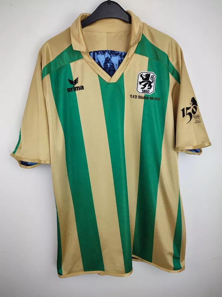 Erima 2009/10 TSV 1860 München Munchen Munich 150th Anniversary Size US XXL / EU 58 / 5 - 14 Thumbnail