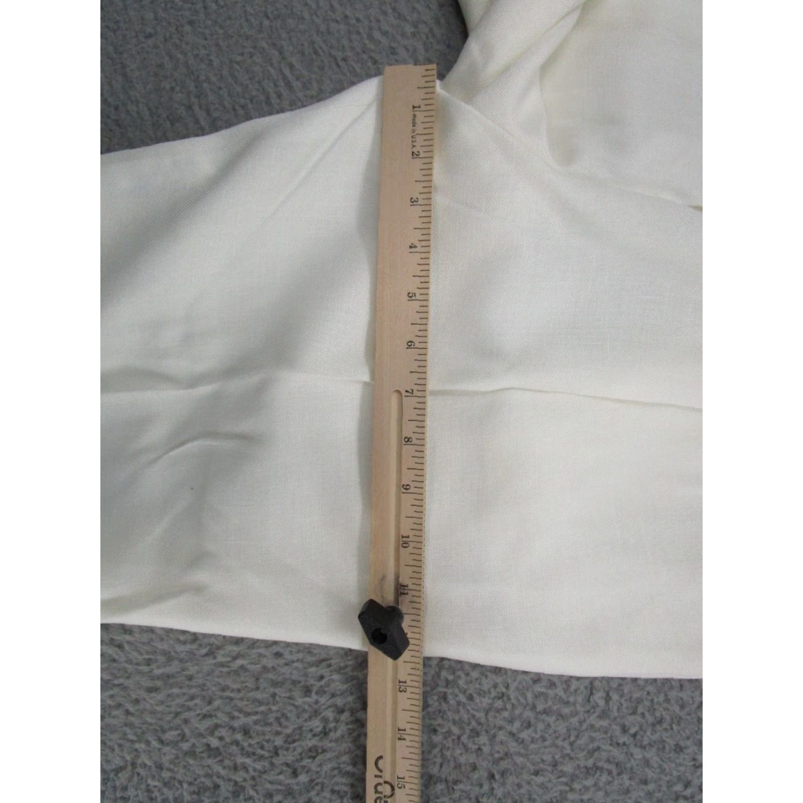 Vintage VINTAGE Alex Sport Pleated Ivory White Dress Pants Lined Women's Size 14 NEW Size 36" / US 14 / IT 50 - 6 Thumbnail