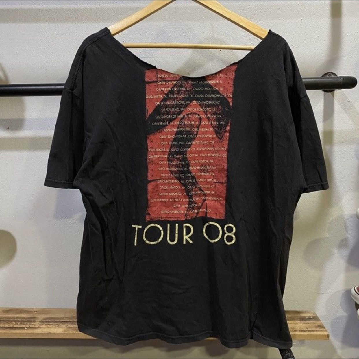 Band Tees × Vintage VINTAGE 2008‼️Rush Band Snakes And Arrows Tour T-Shirts Size US XL / EU 56 / 4 - 2 Thumbnail