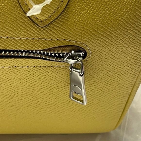 Coach NWT Coach Rowan Satchel Bag With Signature Canvas Strap Size ONE SIZE - 10 Thumbnail